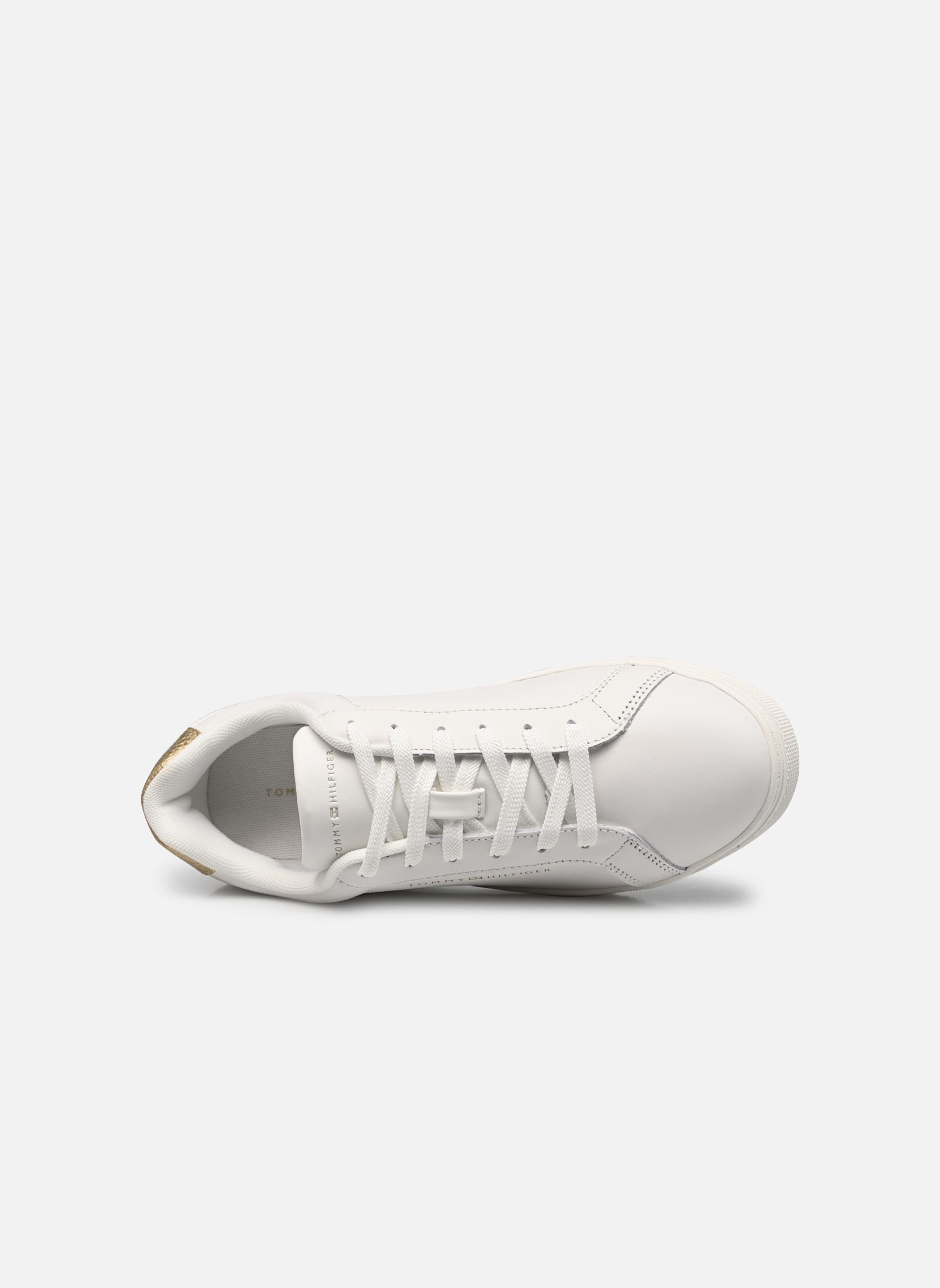 Baskets ESSENTIAL CUPSOLE SN femme blanc Tommy Hilfiger Baskets ESSENTIAL CUPSOLE SN femme blanc ECRU