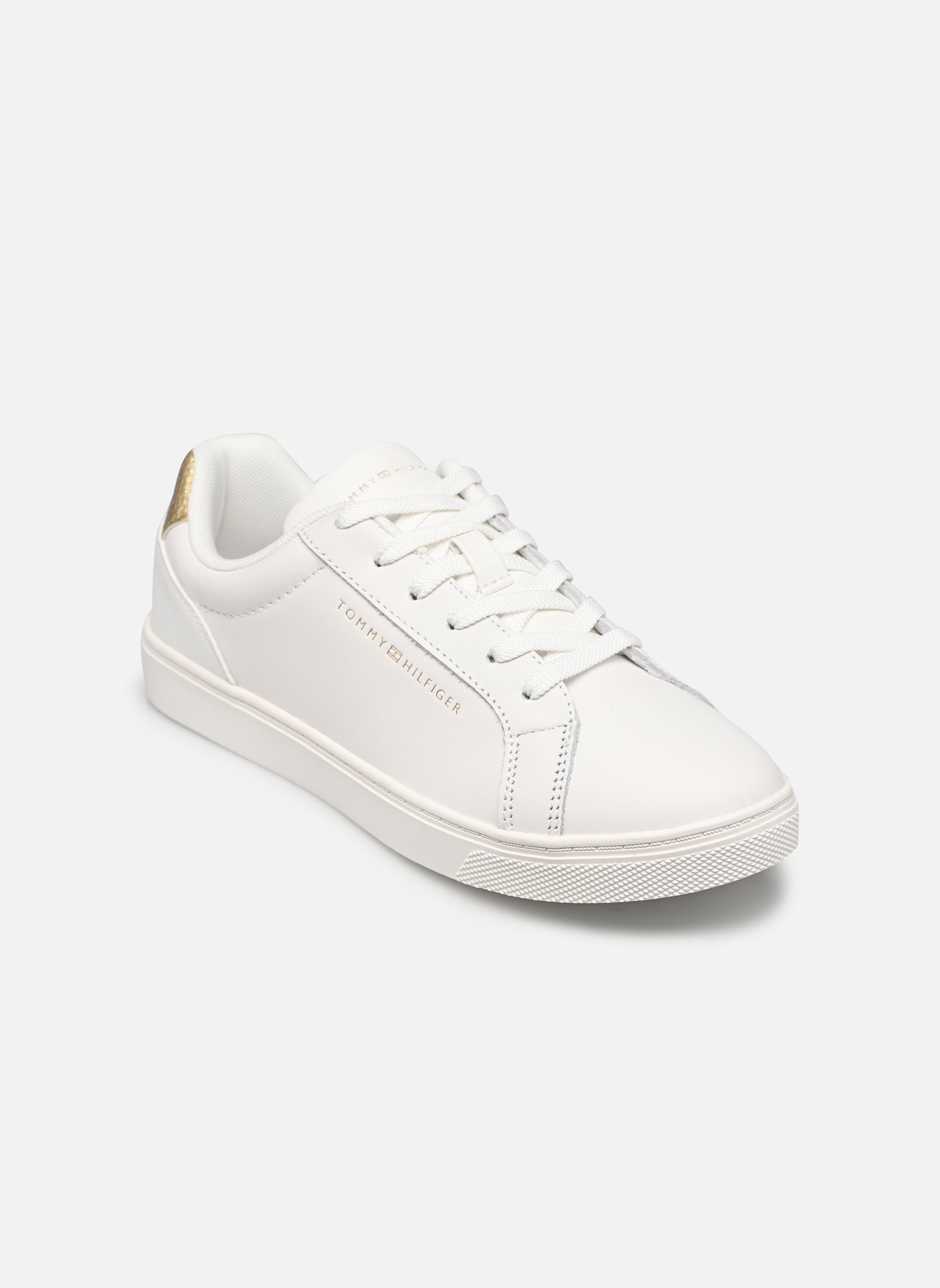 Baskets ESSENTIAL CUPSOLE SN femme blanc Tommy Hilfiger Baskets ESSENTIAL CUPSOLE SN femme blanc ECRU