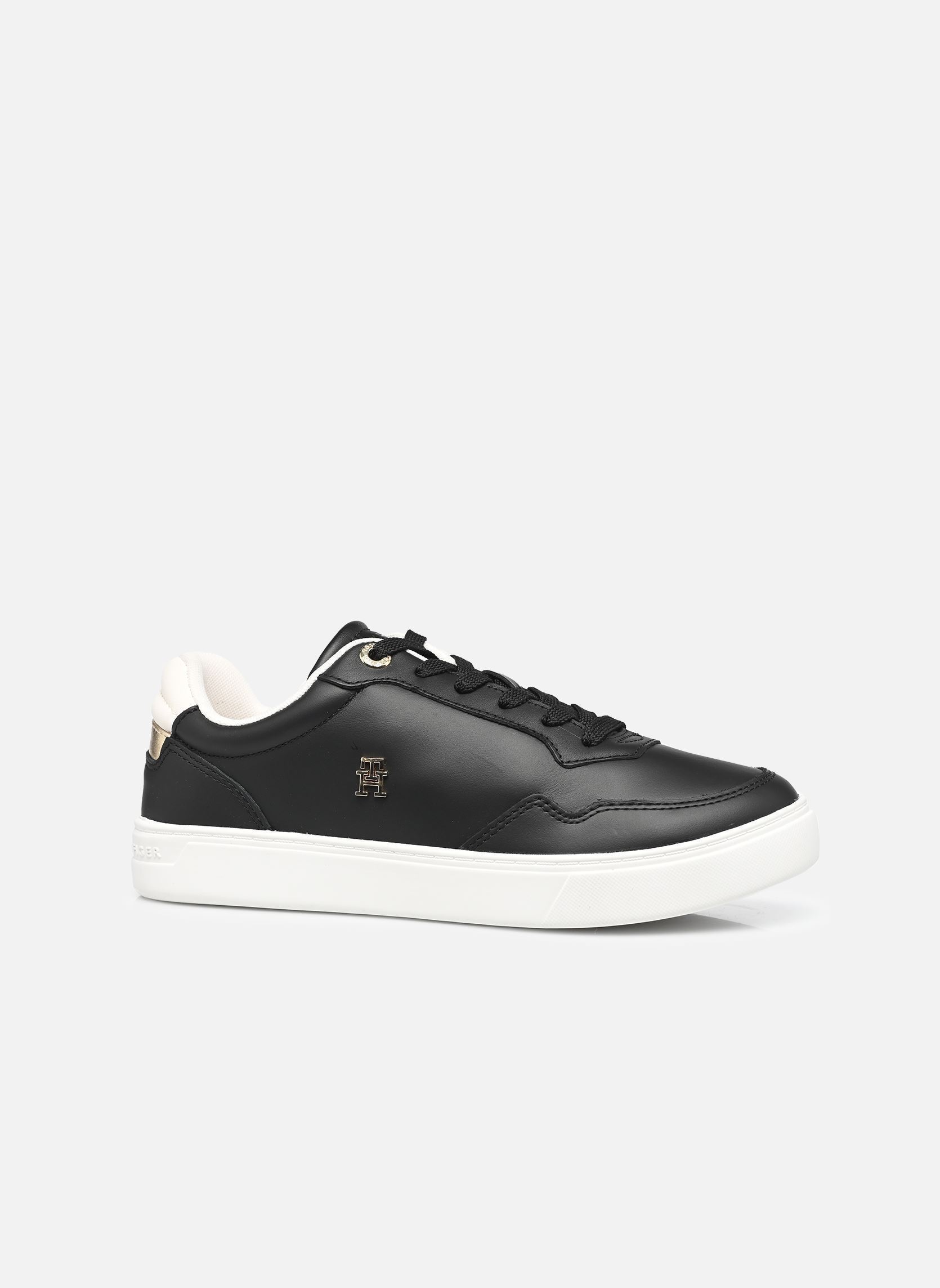 Baskets ESSENTIAL ELEVATED C femme noir Tommy Hilfiger Baskets ESSENTIAL ELEVATED C femme noir BLACK