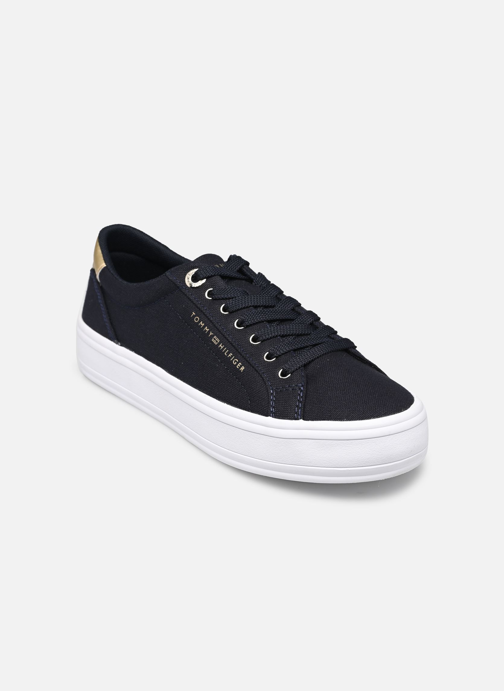 Baskets Tommy Hilfiger ESSENTIAL VULC CANVA pour Femme - vue 2