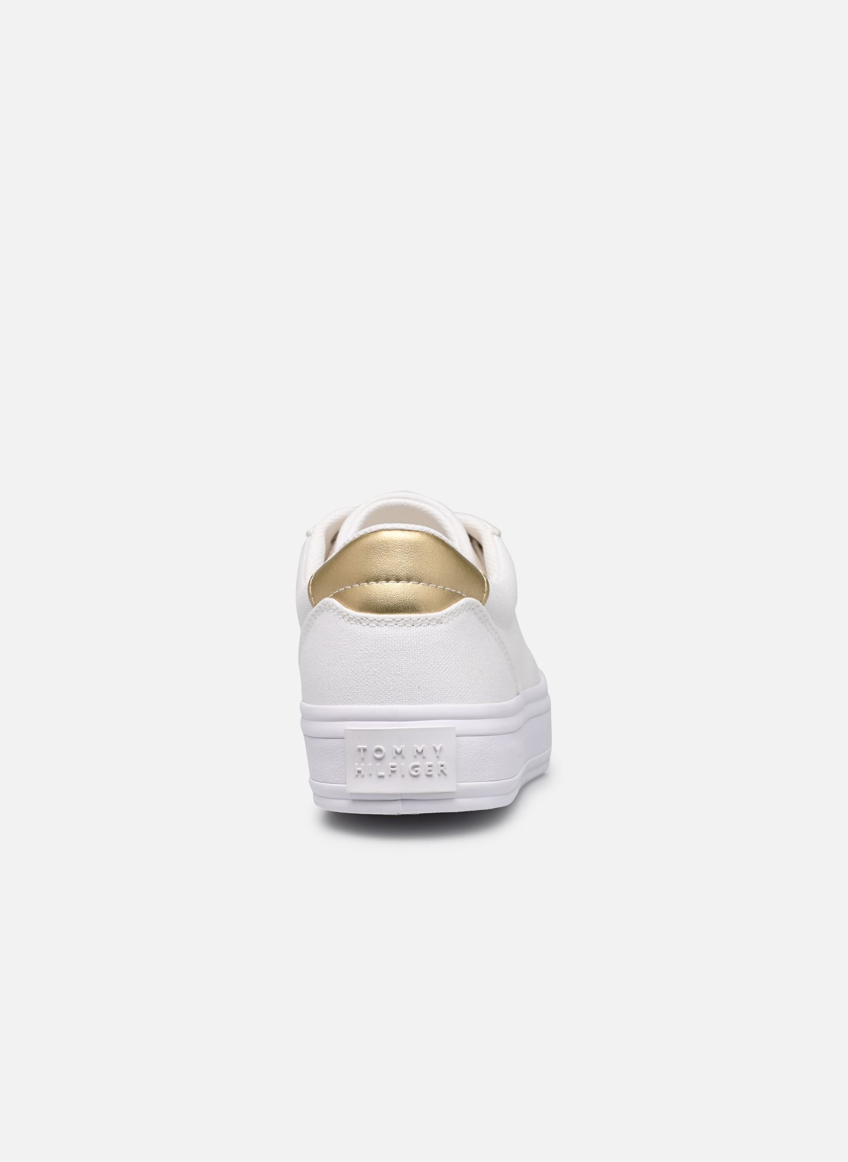 Sneakers ESSENTIAL VULC CANVA dames wit Tommy Hilfiger Sneakers ESSENTIAL VULC CANVA dames wit WHITE