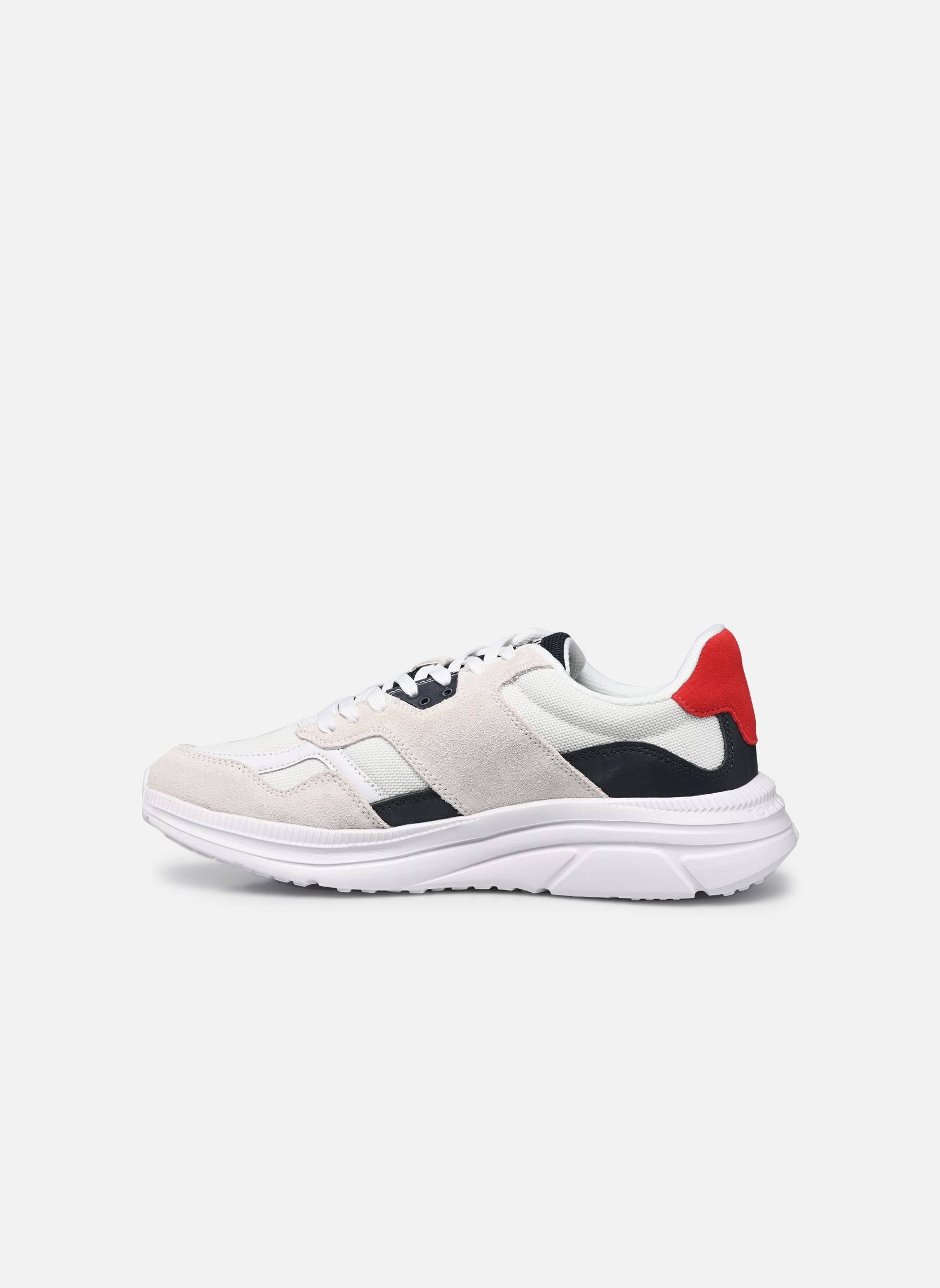 Sneaker MODERN RUNNER LTH MI herren weiß Tommy Hilfiger Sneaker MODERN RUNNER LTH MI herren weiß WHITE