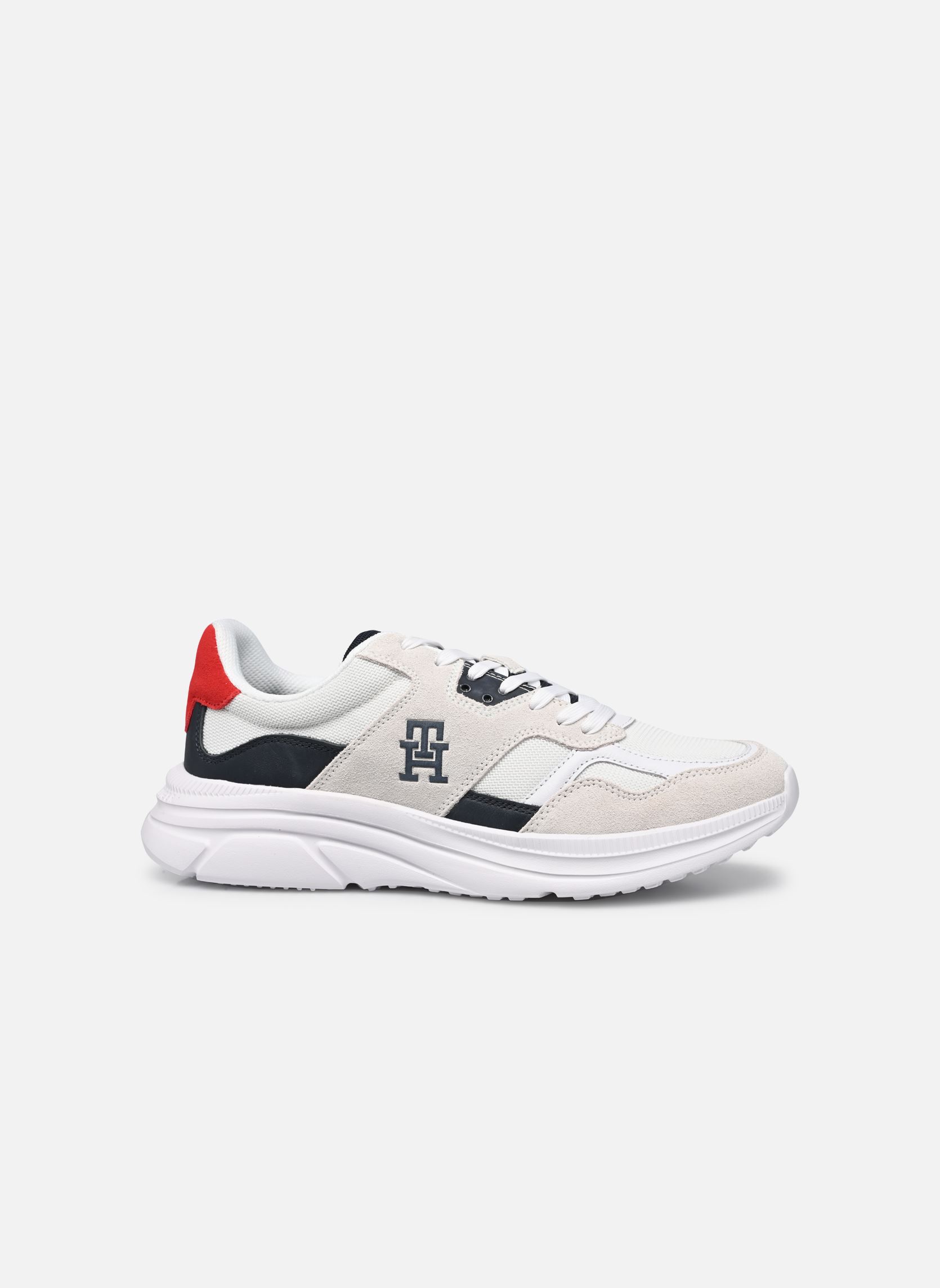 Sneaker MODERN RUNNER LTH MI herren weiß Tommy Hilfiger Sneaker MODERN RUNNER LTH MI herren weiß WHITE