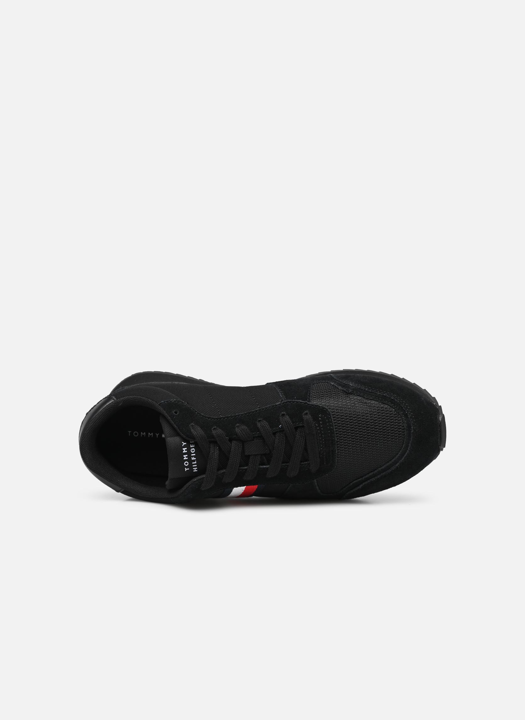 Sneakers RUNNER EVO MIX ESS heren zwart Tommy Hilfiger Sneakers RUNNER EVO MIX ESS heren zwart BLACK