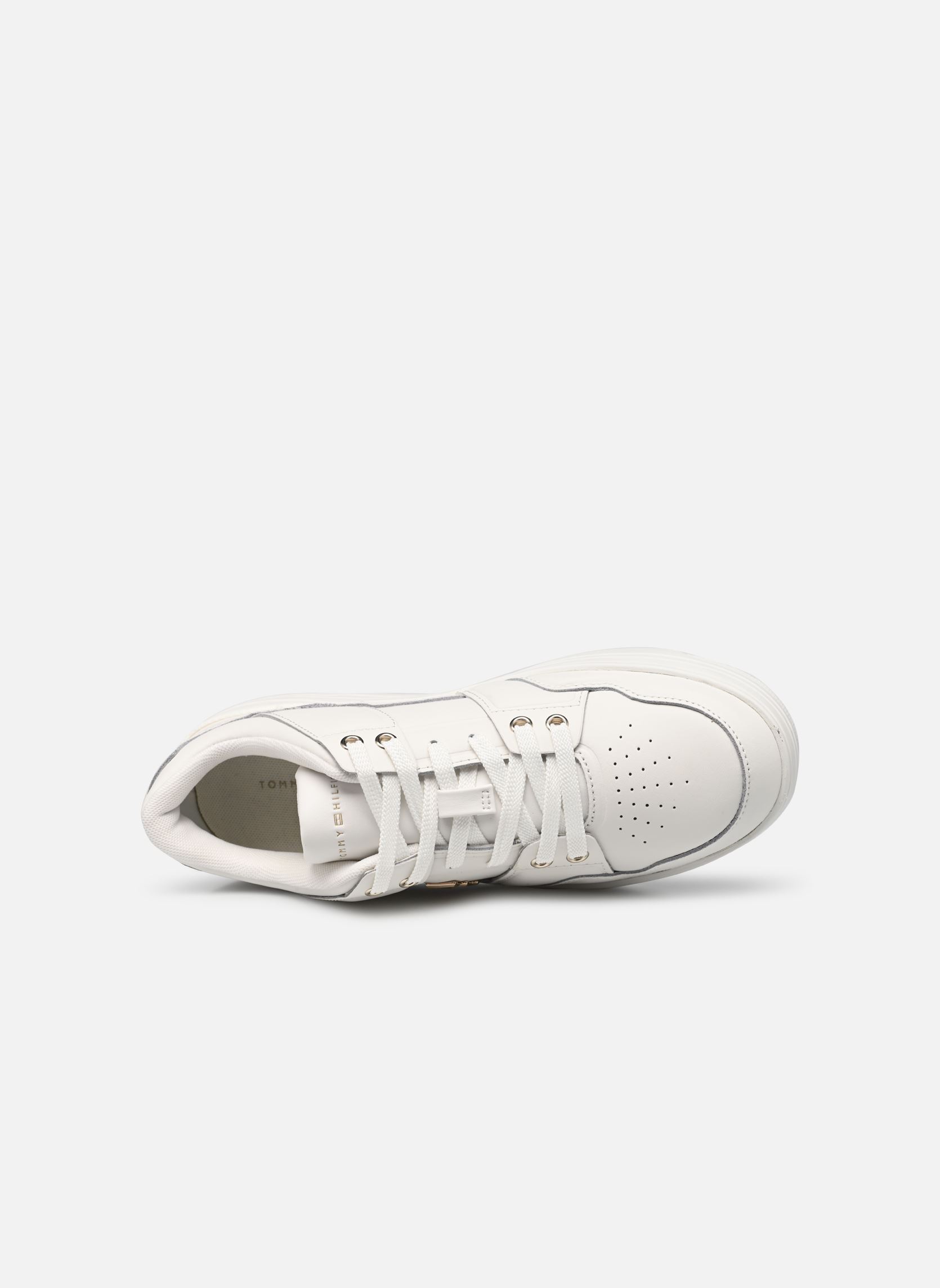 Sneakers TH BASKET SNEAKER LO dames wit Tommy Hilfiger Sneakers TH BASKET SNEAKER LO dames wit ECRU