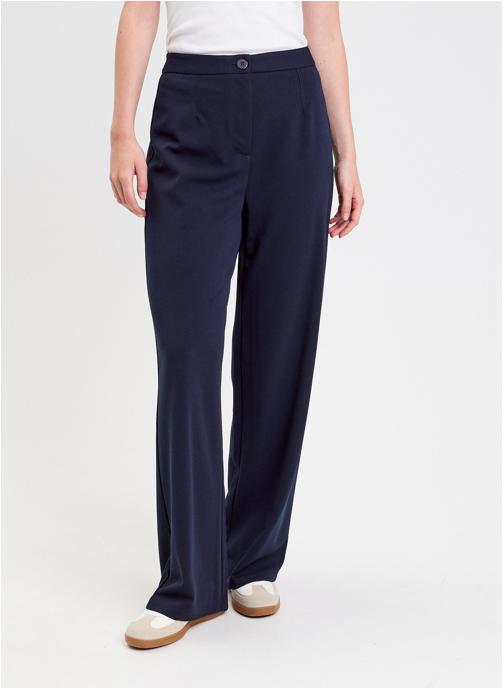 Cache Cache Pantalons droit CITYWIDEFEEL femme bleu