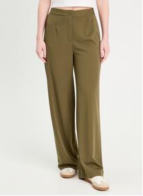 Pantalons droit CITYWIDEFEEL femme vert Cache Cache Pantalons droit CITYWIDEFEEL femme vert Kaki