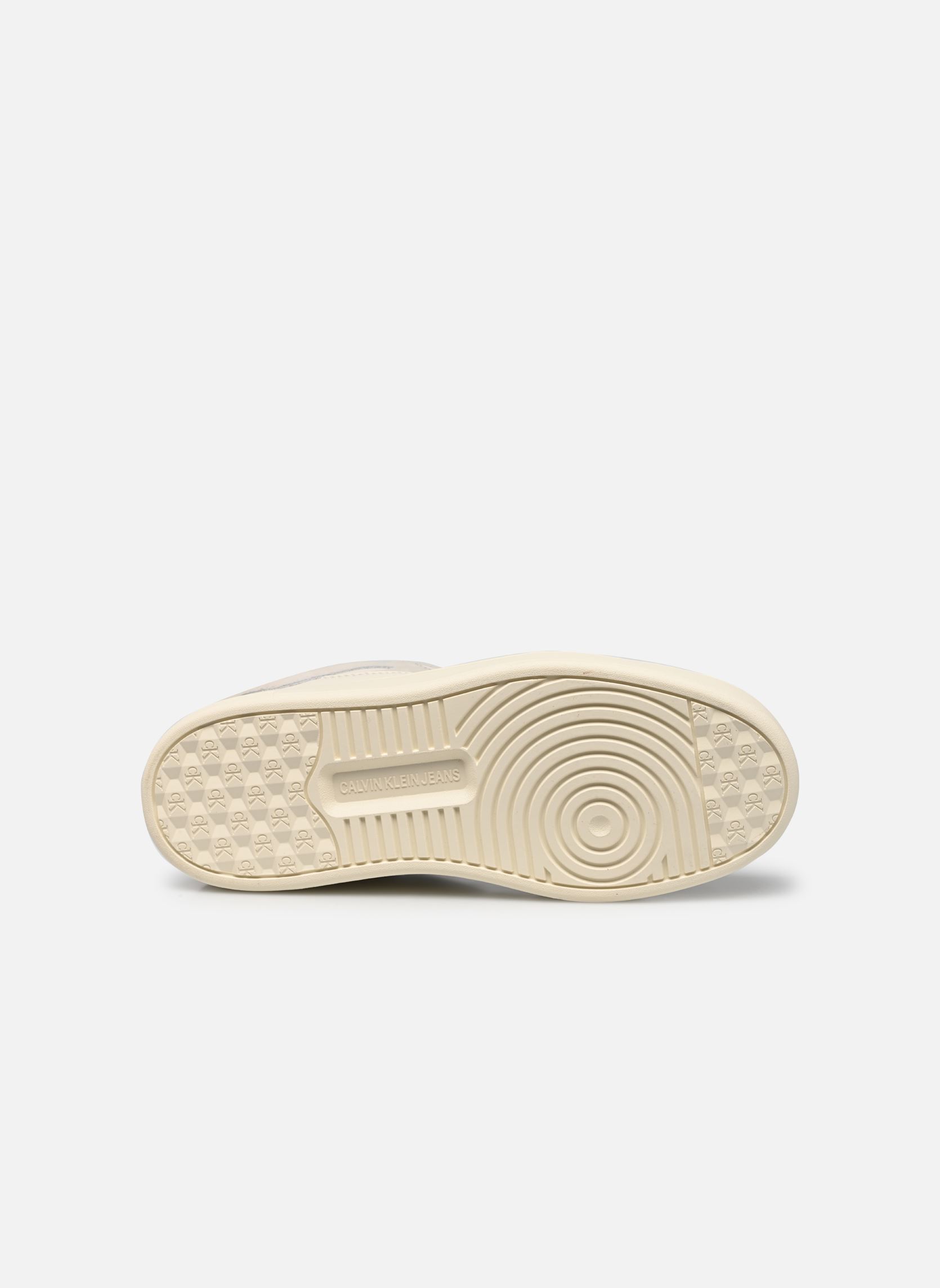Sneakers BASKET CUPSOLE LOW M dames wit Calvin Klein Sneakers BASKET CUPSOLE LOW M dames wit CREAMY WHITE/EGGSHELL