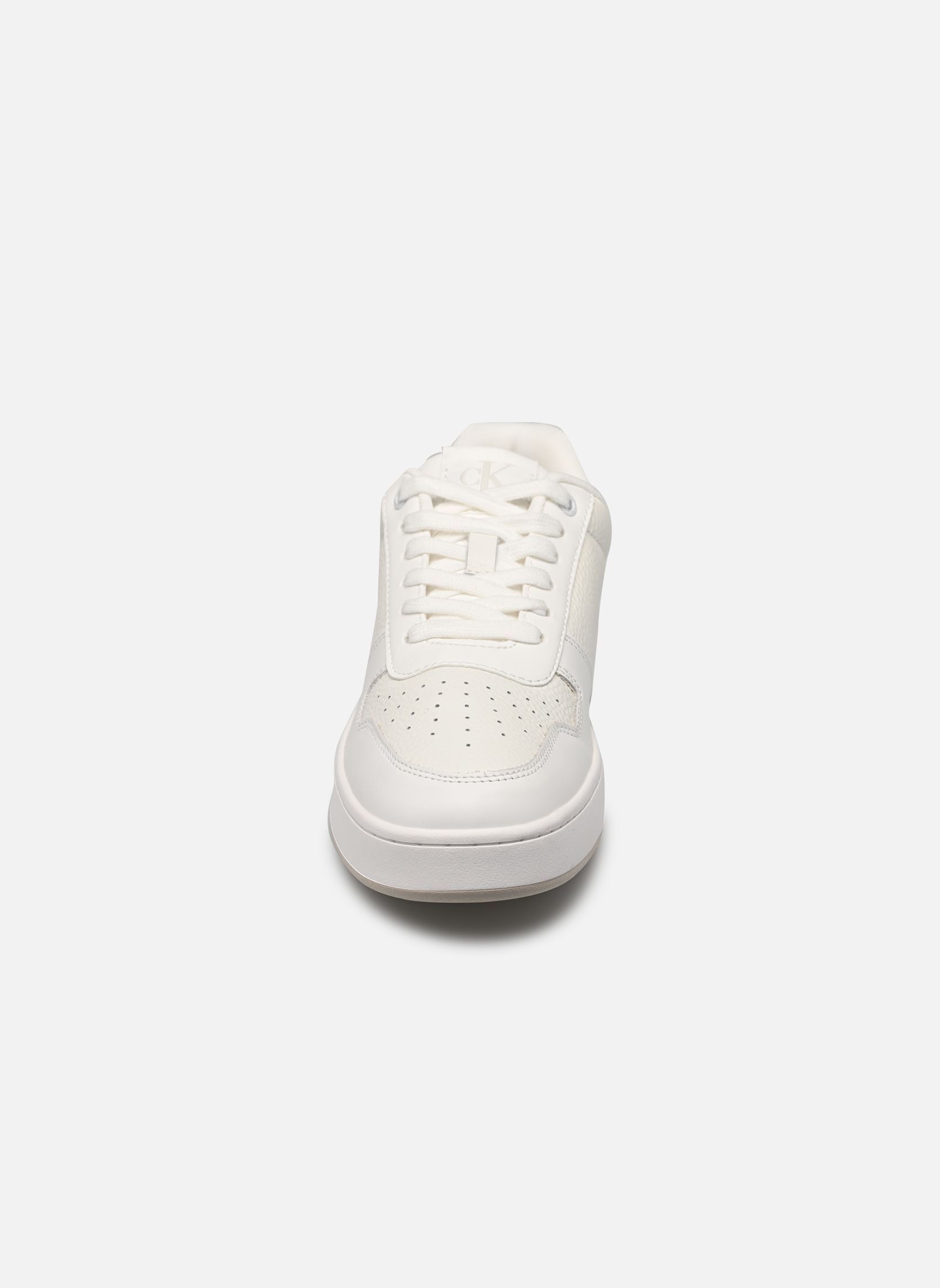 Sneaker BASKET CUPSOLE LOW M damen weiß Calvin Klein Sneaker BASKET CUPSOLE LOW M damen weiß BRIGHT WHITE/ARAGON
