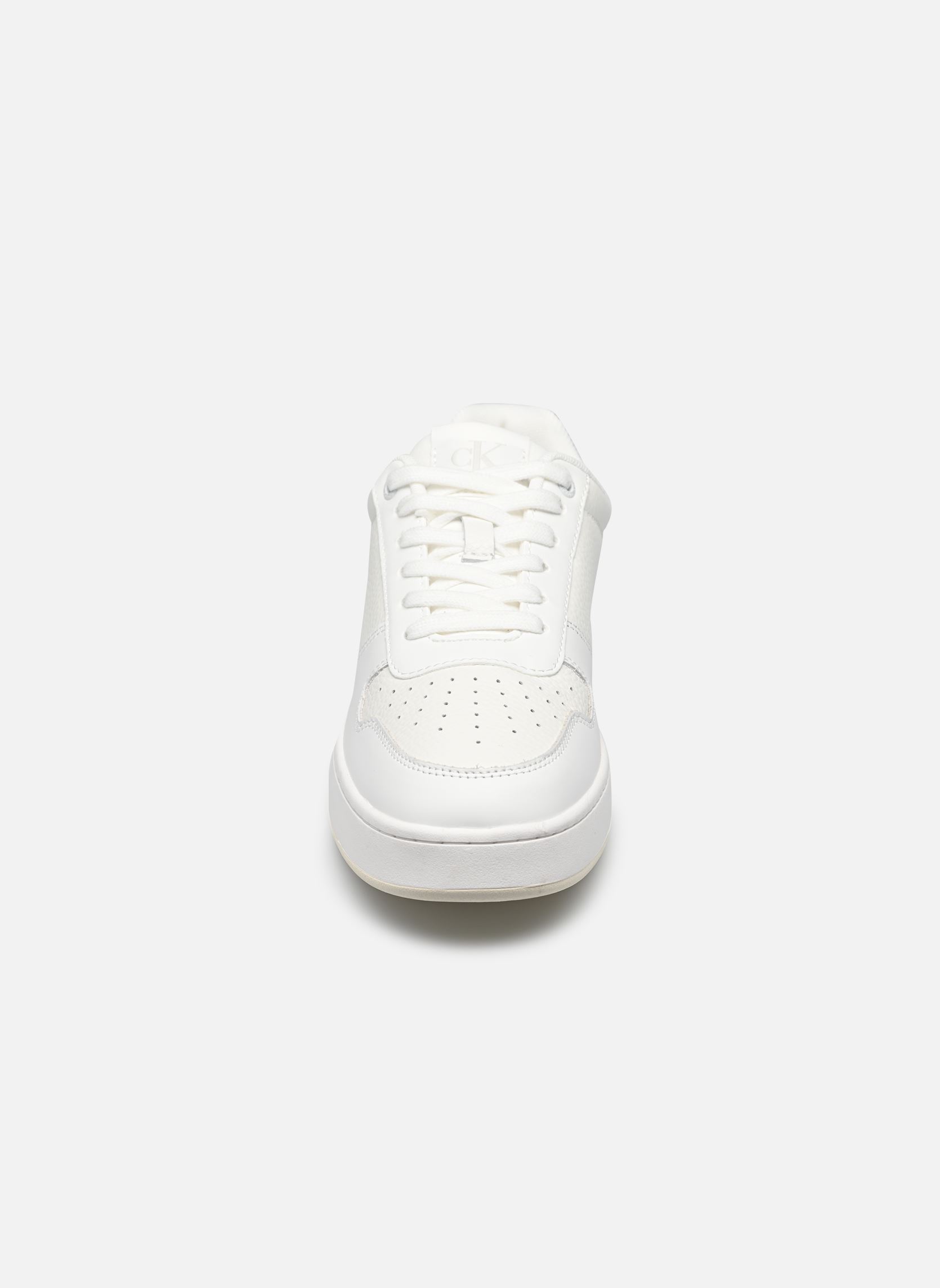 Baskets BASKET CUPSOLE LOW M femme blanc Calvin Klein Baskets BASKET CUPSOLE LOW M femme blanc BRIGHT WHITE/BLACK
