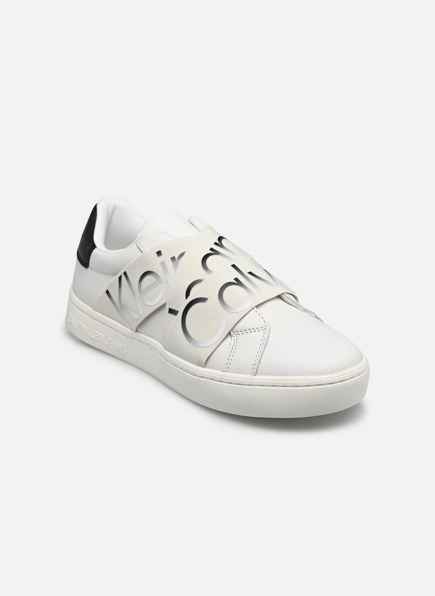 Baskets CLASSIC CUPSOLE ELAS femme blanc Calvin Klein Baskets CLASSIC CUPSOLE ELAS femme blanc BRIGHT WHITE/CREAMY WHITE/BLAC