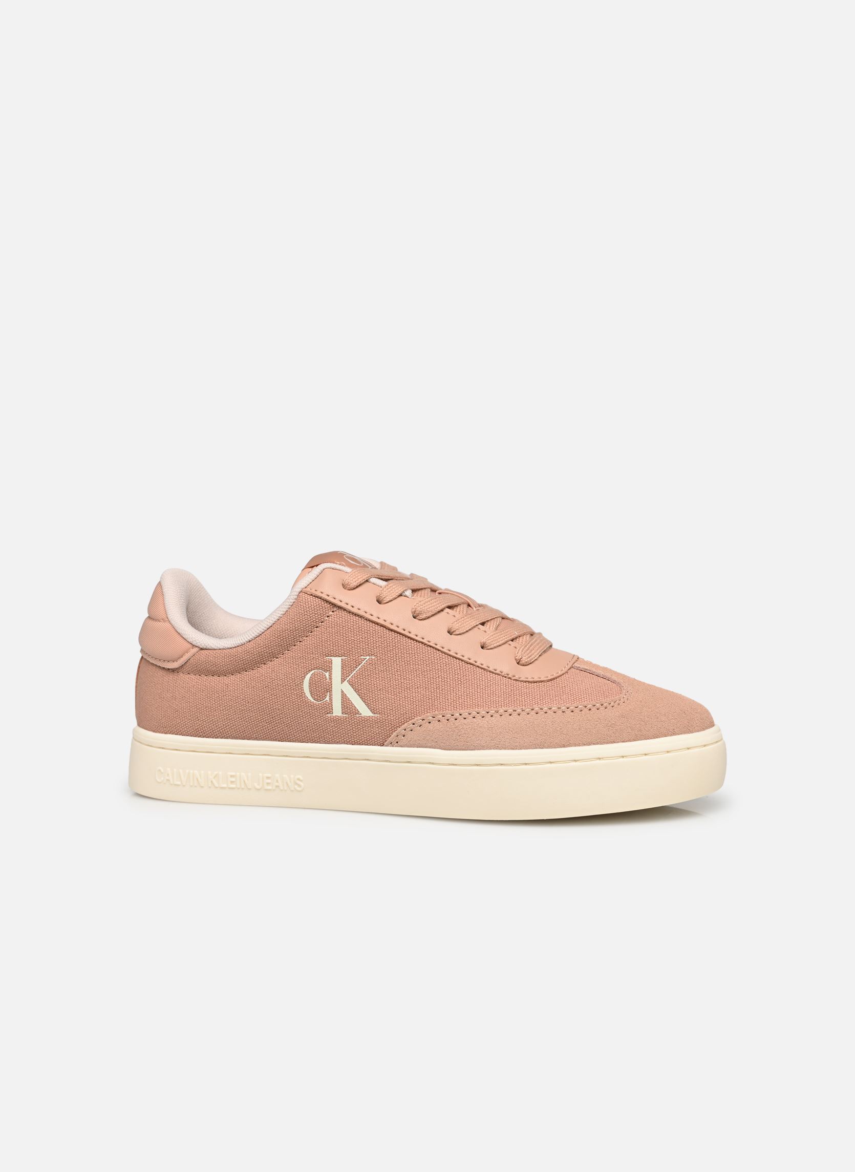 Baskets CLASSIC CUPSOLE LOW femme rose Calvin Klein Baskets CLASSIC CUPSOLE LOW femme rose TUSCANY/EGGSHELL
