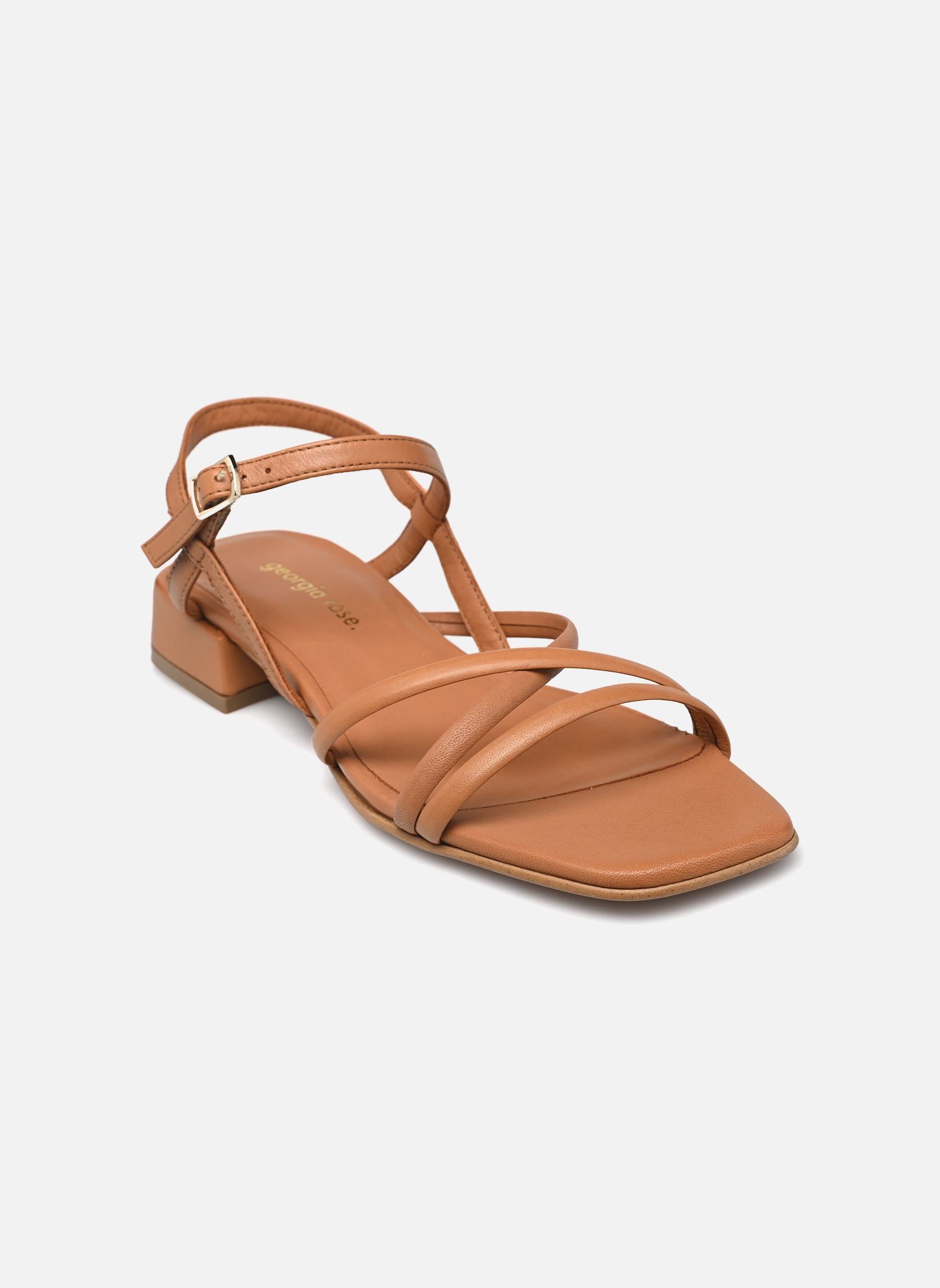 Sandalen Melocoton damen braun Georgia Rose Sandalen Melocoton damen braun COGNAC