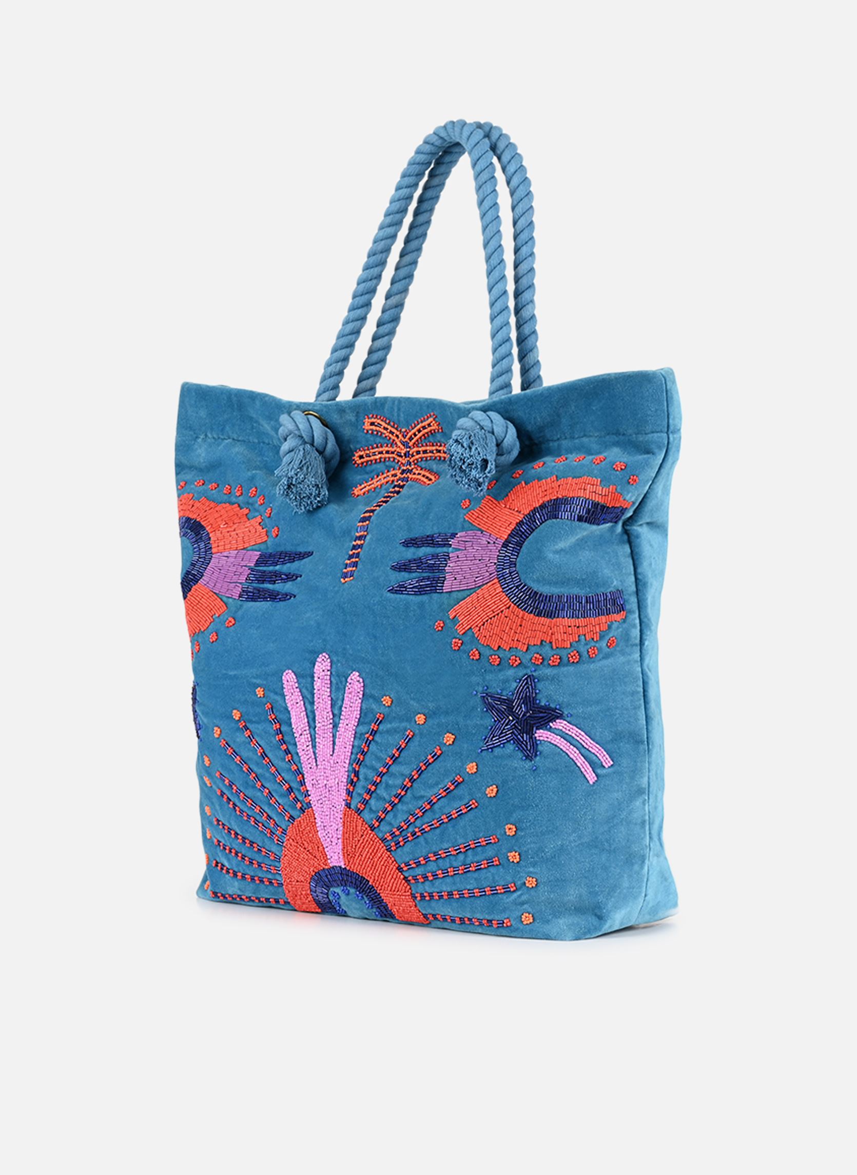 Cabas Gassy femme bleu Wild Cabas Gassy femme bleu Bleu