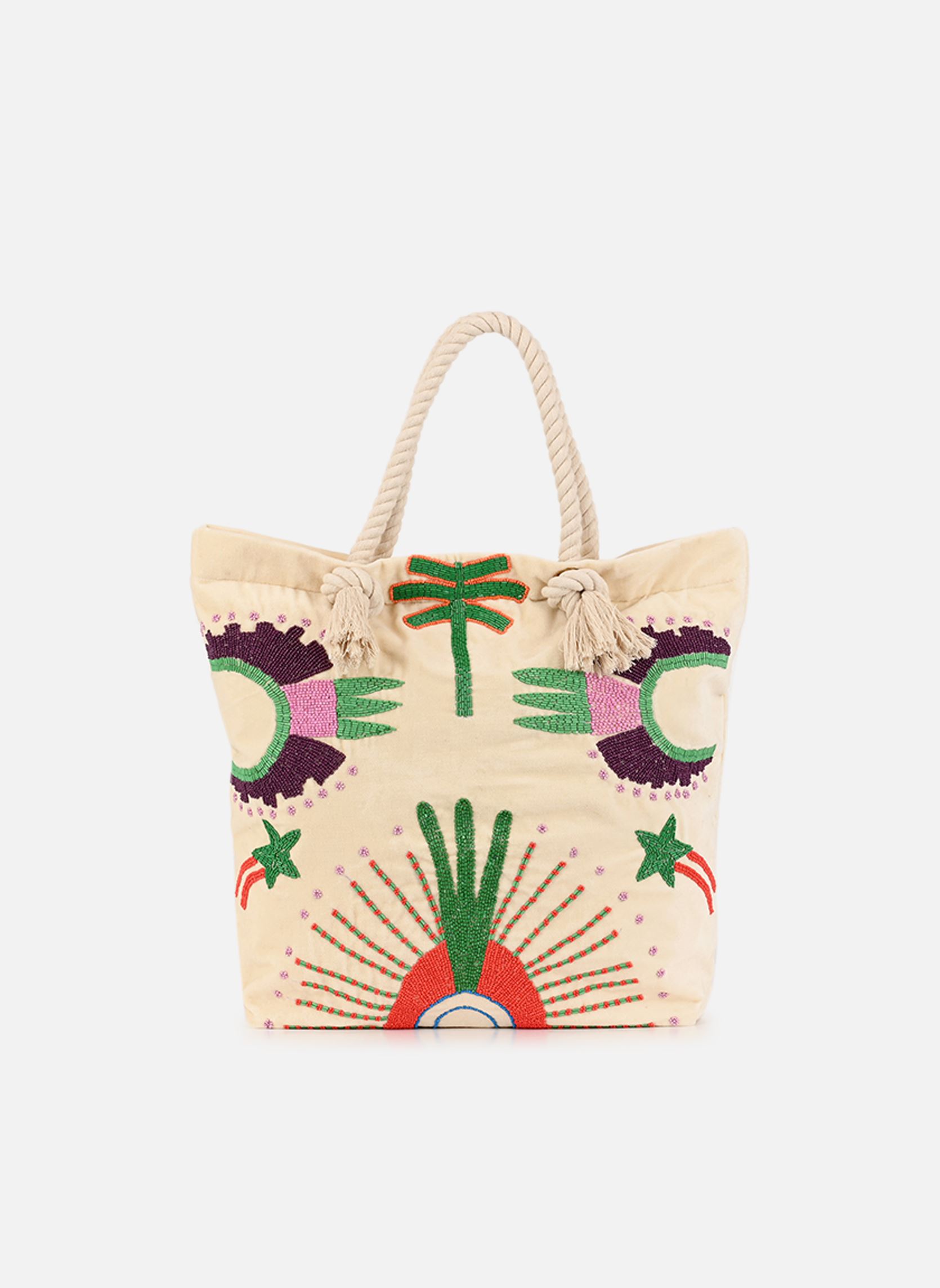 Cabas Gassy femme beige Wild Cabas Gassy femme beige Creme