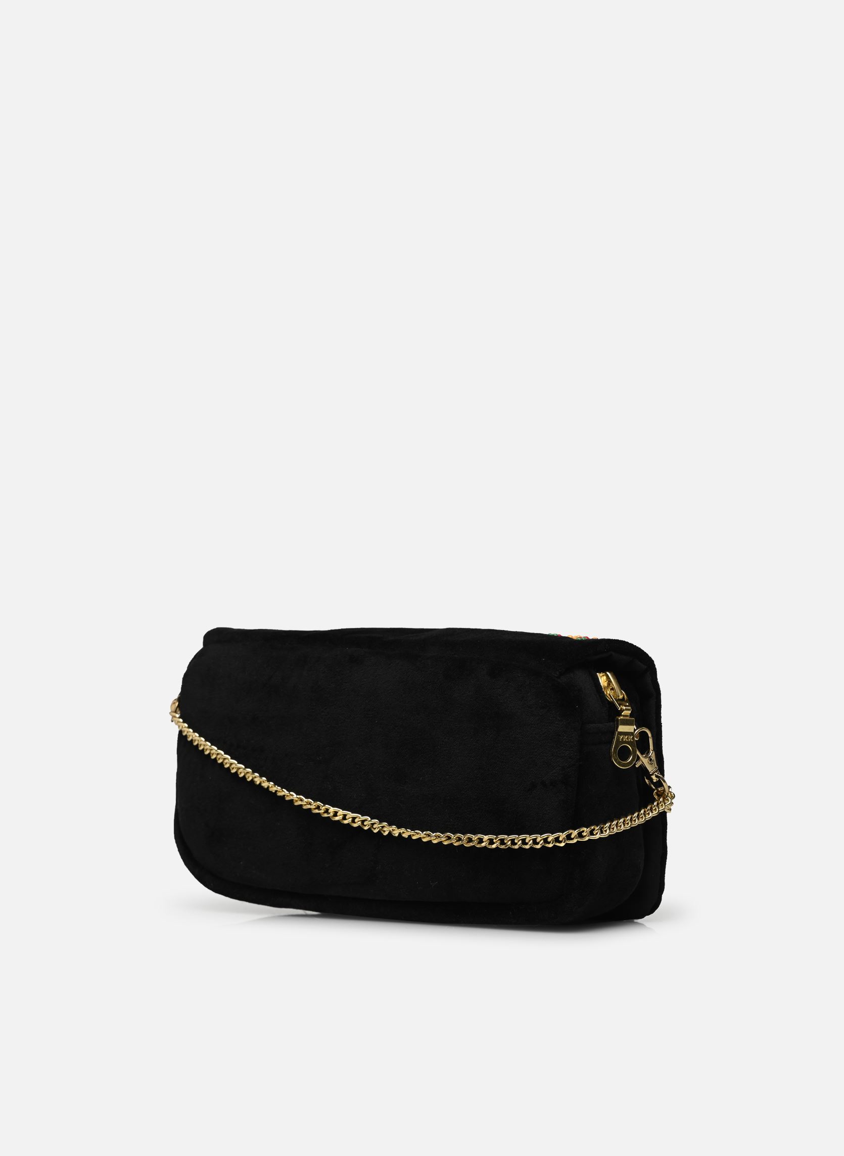 Ever Bloom Tracolla Regolabile Larga 5 Cm - Accessorio Per Borsa In Stile Leopardato, Unisex, Made In Italy, 75-120 Cm, Nero - copertina