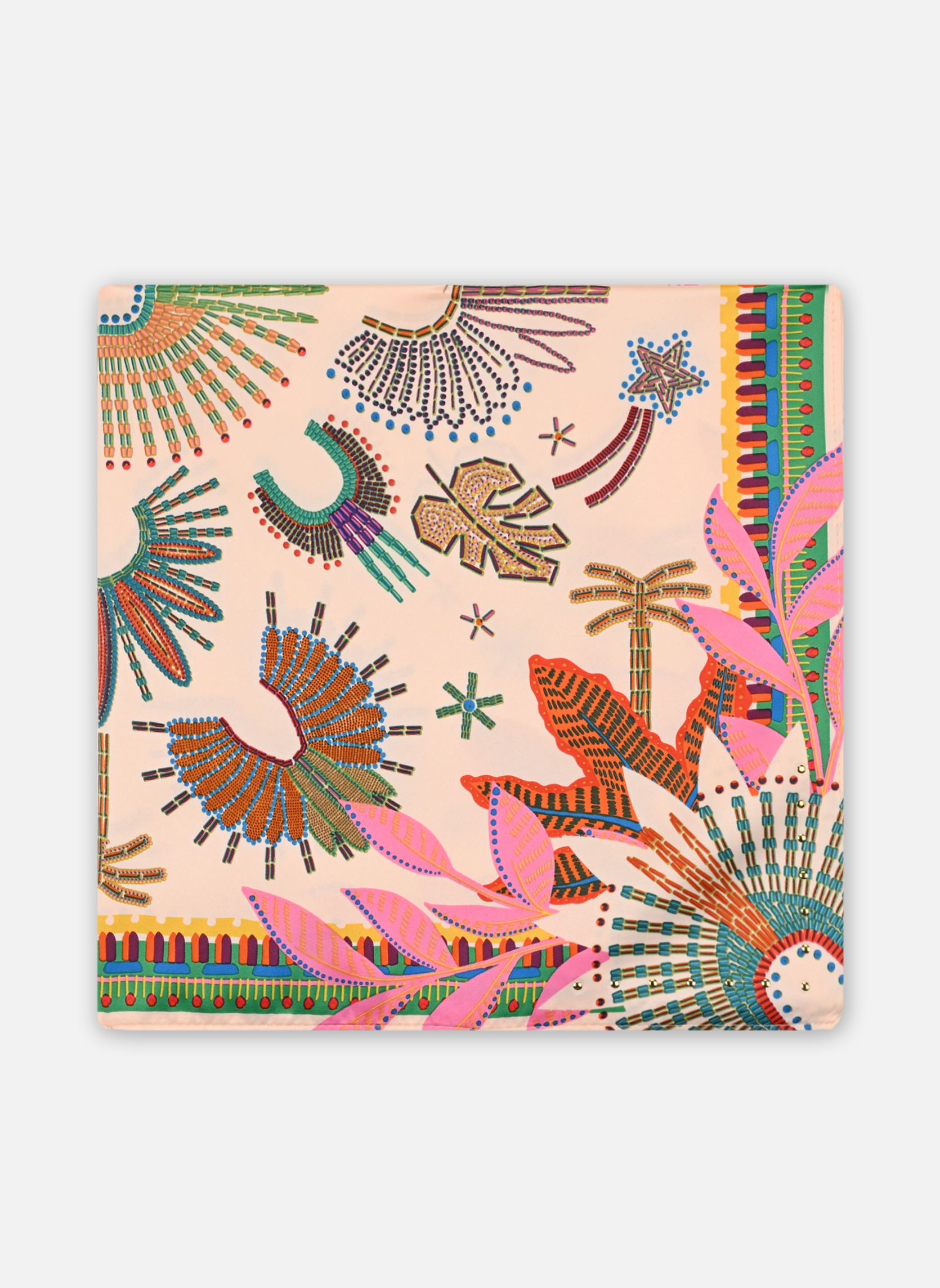 Foulards Wakiza Mini femme beige Wild Foulards Wakiza Mini femme beige CREME