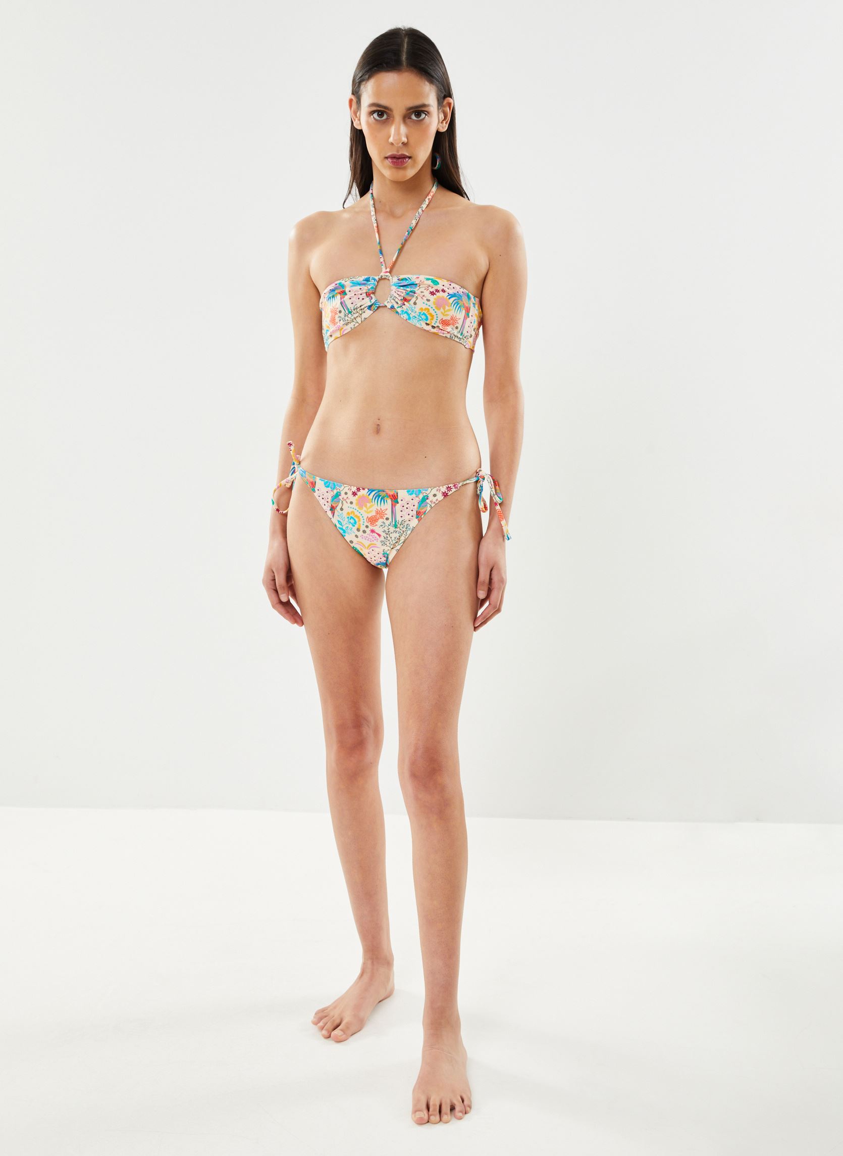 Bikini a triangolo Kandy donna bianco Wild Bikini a triangolo Kandy donna bianco Blanc