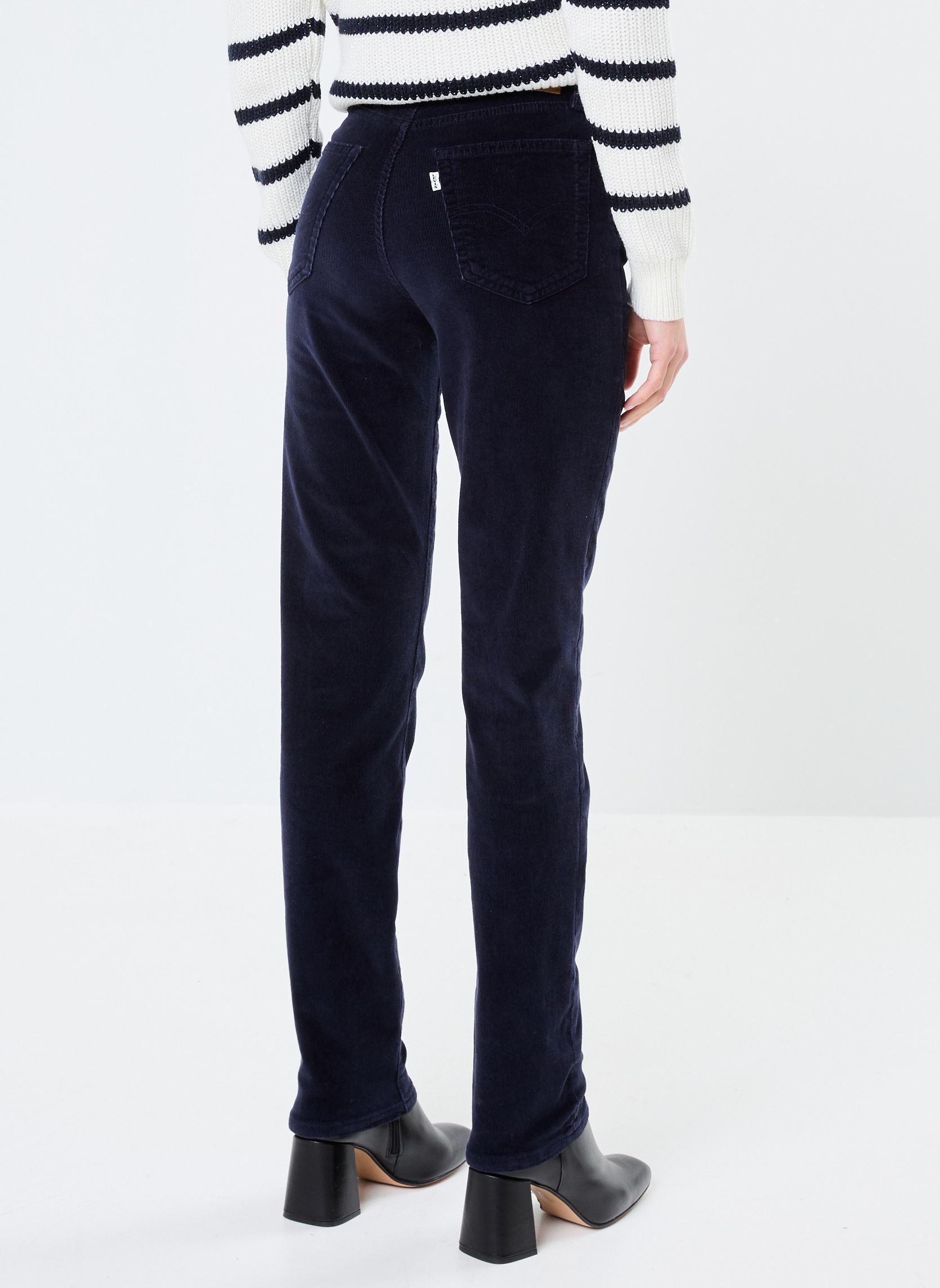 Jeans droit 724 High Rise Straight femme bleu Levi's Jeans droit 724 High Rise Straight femme bleu NIGHTWATCH BLUE