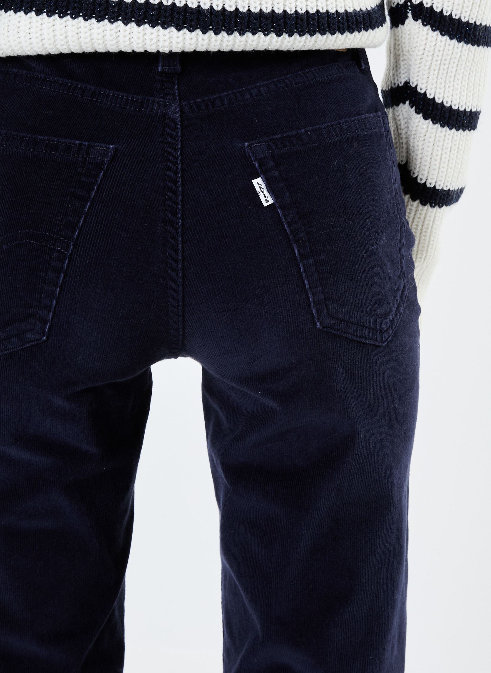 Jeans droit 724 High Rise Straight femme bleu Levi's Jeans droit 724 High Rise Straight femme bleu NIGHTWATCH BLUE