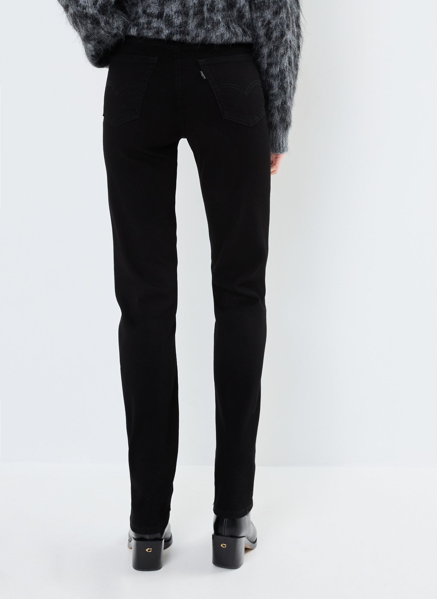 Vaqueros de corte holgado 724 High Rise Straight mujer negro Levi's Vaqueros de corte holgado 724 High Rise Straight mujer negro MIDNIGHT GAZE