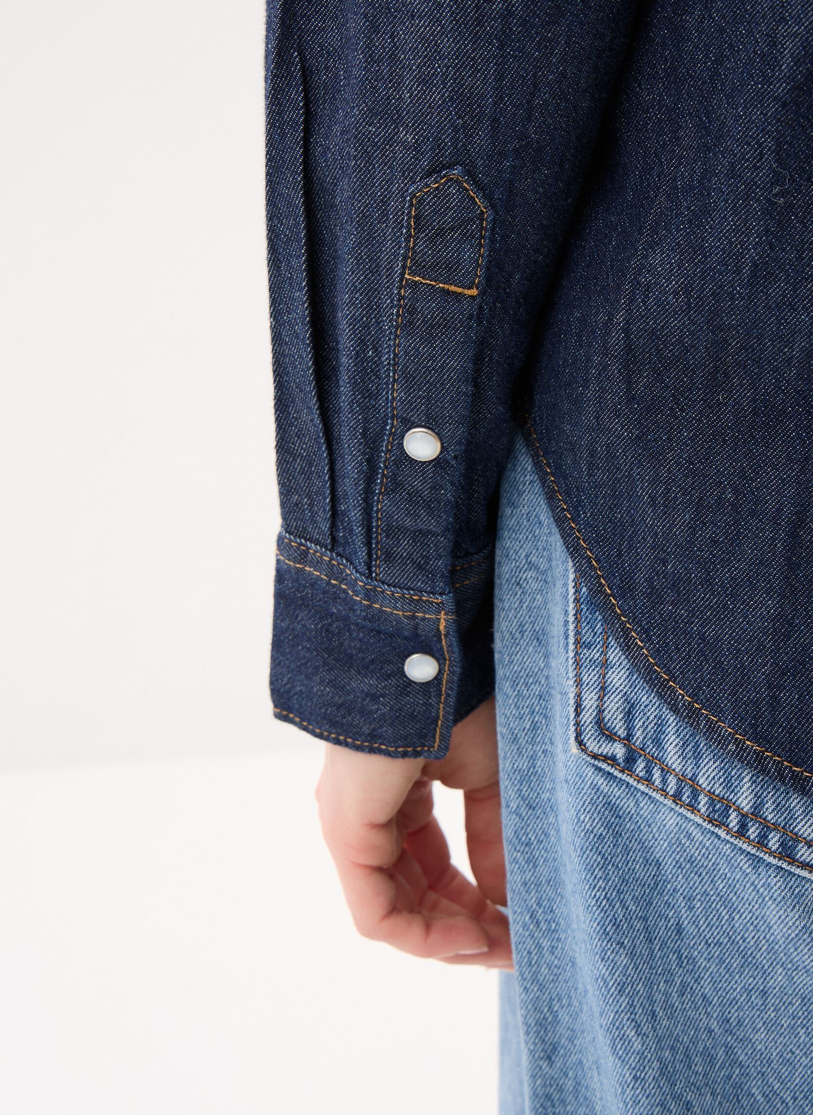 Lange mouw overhemden Iconic Western dames blauw Levi's Lange mouw overhemden Iconic Western dames blauw TODAY'S NEWS