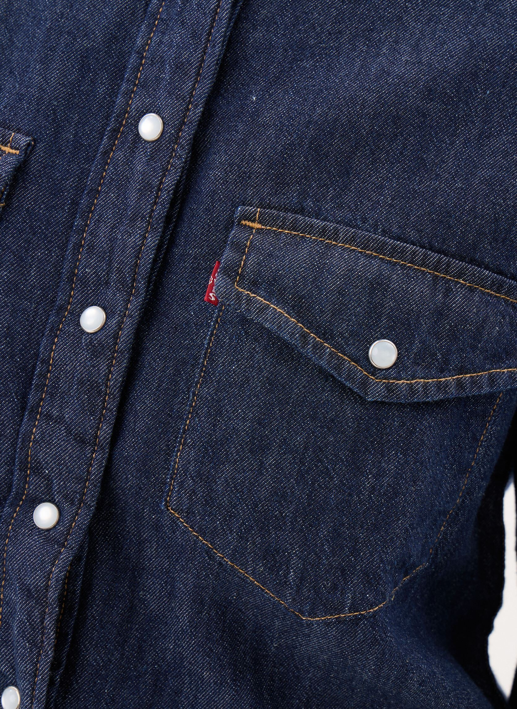 Lange mouw overhemden Iconic Western dames blauw Levi's Lange mouw overhemden Iconic Western dames blauw TODAY'S NEWS