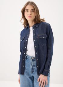 Lange mouw overhemden Iconic Western dames blauw Levi's Lange mouw overhemden Iconic Western dames blauw TODAY'S NEWS
