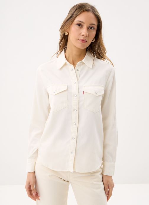 Levi's Chemises manches longues Iconic Western femme blanc