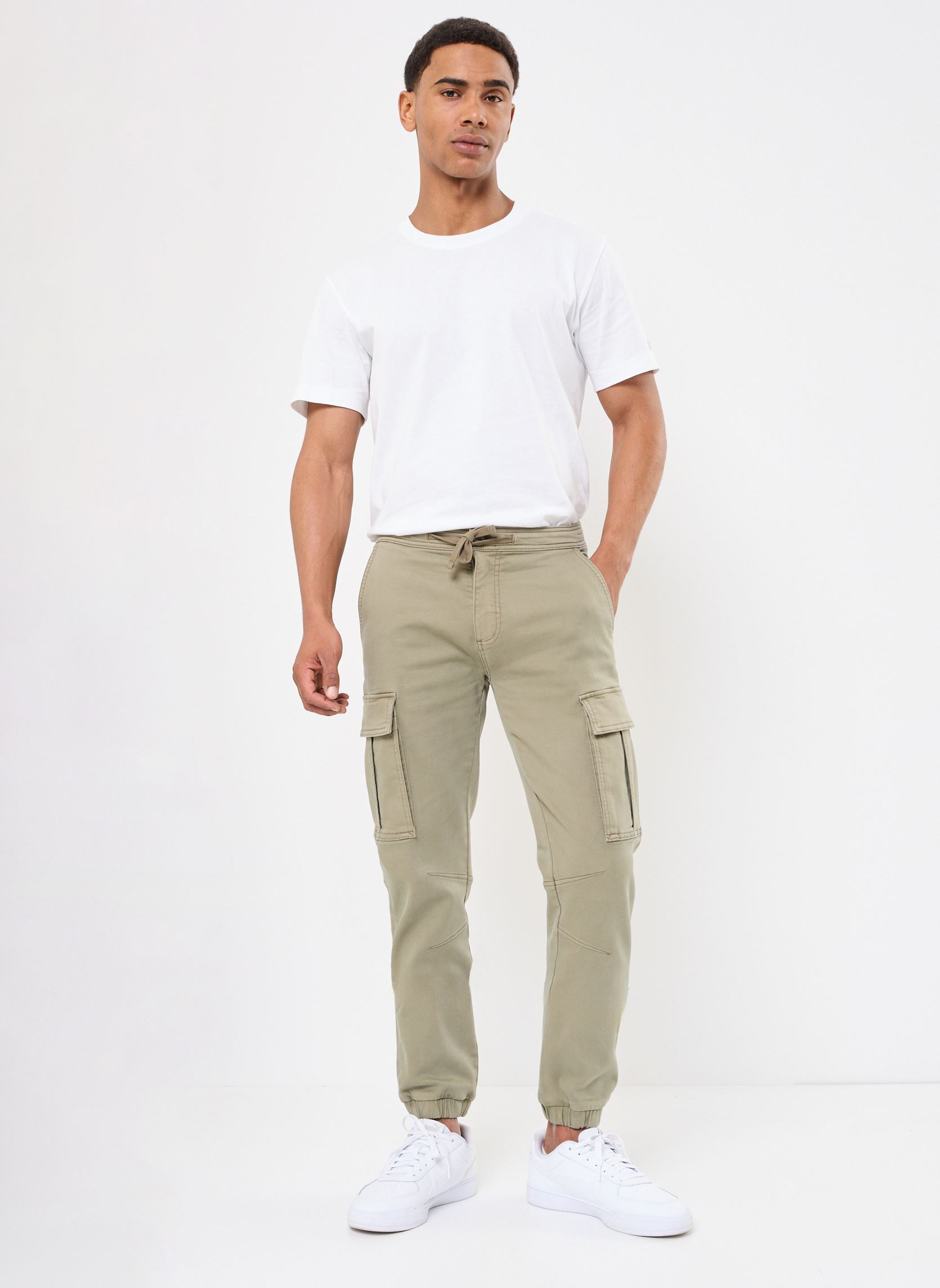 Chino-Hosen PBAT cargo herren grün Marvin&Co Chino-Hosen PBAT cargo herren grün VETIVER