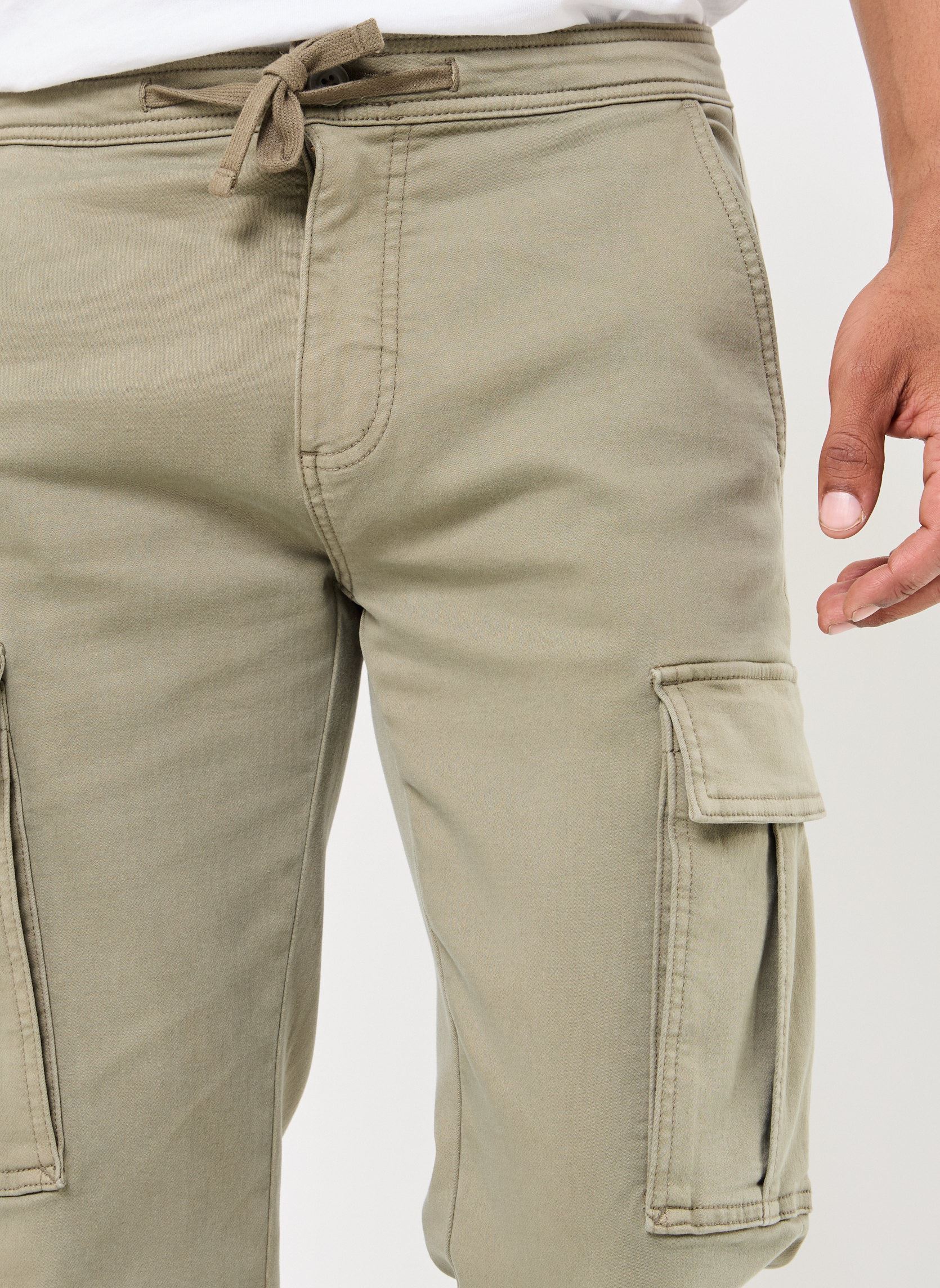 Chino-Hosen PBAT cargo herren grün Marvin&Co Chino-Hosen PBAT cargo herren grün VETIVER