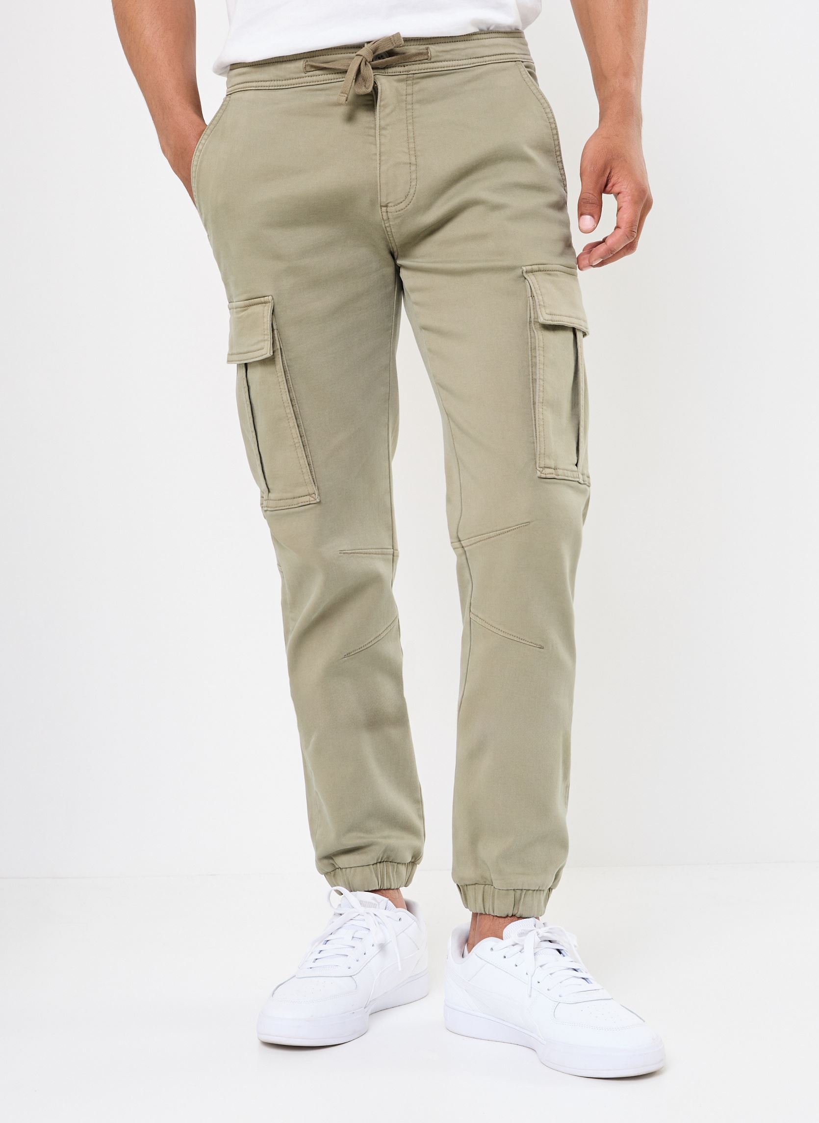 Chino-Hosen PBAT cargo herren grün Marvin&Co Chino-Hosen PBAT cargo herren grün VETIVER