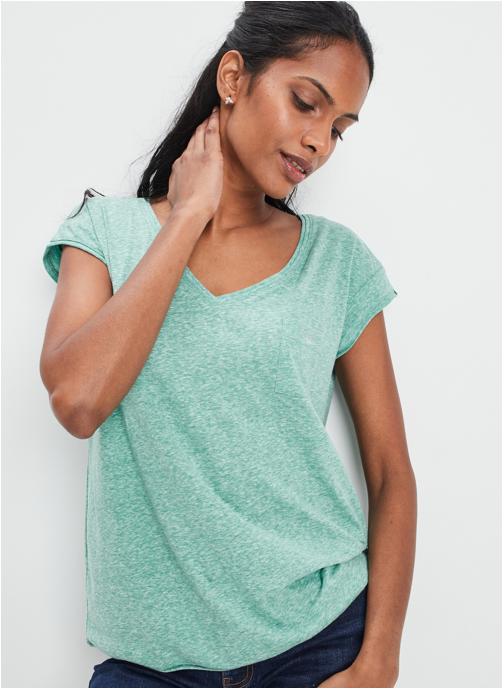 CREEKS Tee-shirts T-shirt - CRE3ORANGE1 femme vert