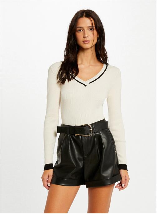 Morgan Pulls 232-MGALA femme beige