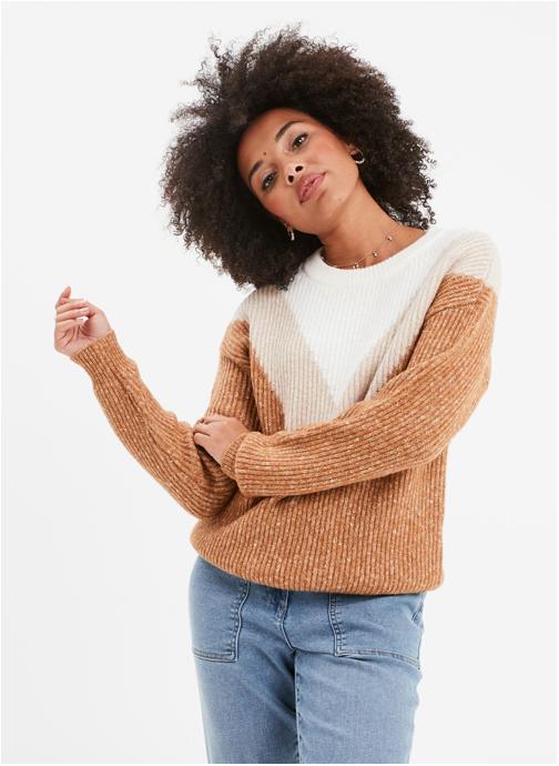CREEKS Pulls Pull - CRE3CLOU1 femme beige