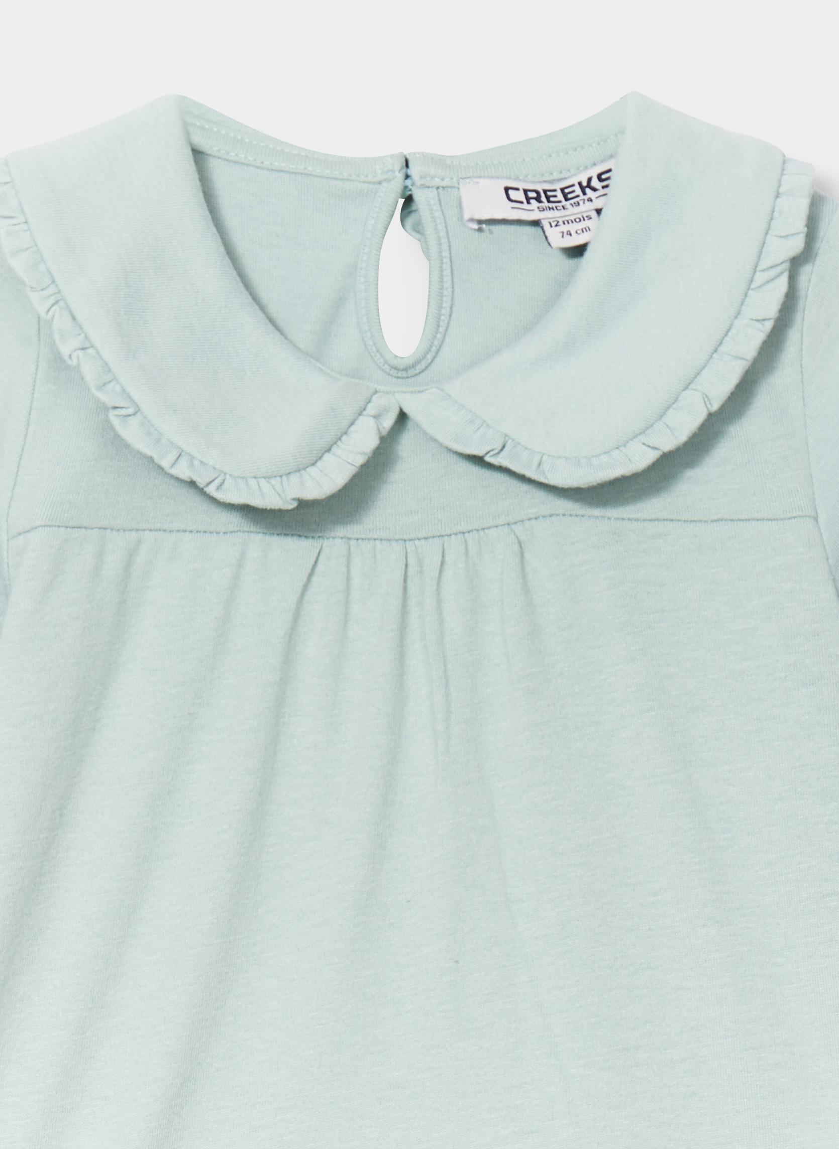 Tee-shirts T-shirt - CREB2_TOPKI fille bleu CREEKS Tee-shirts T-shirt - CREB2_TOPKI fille bleu Bleu