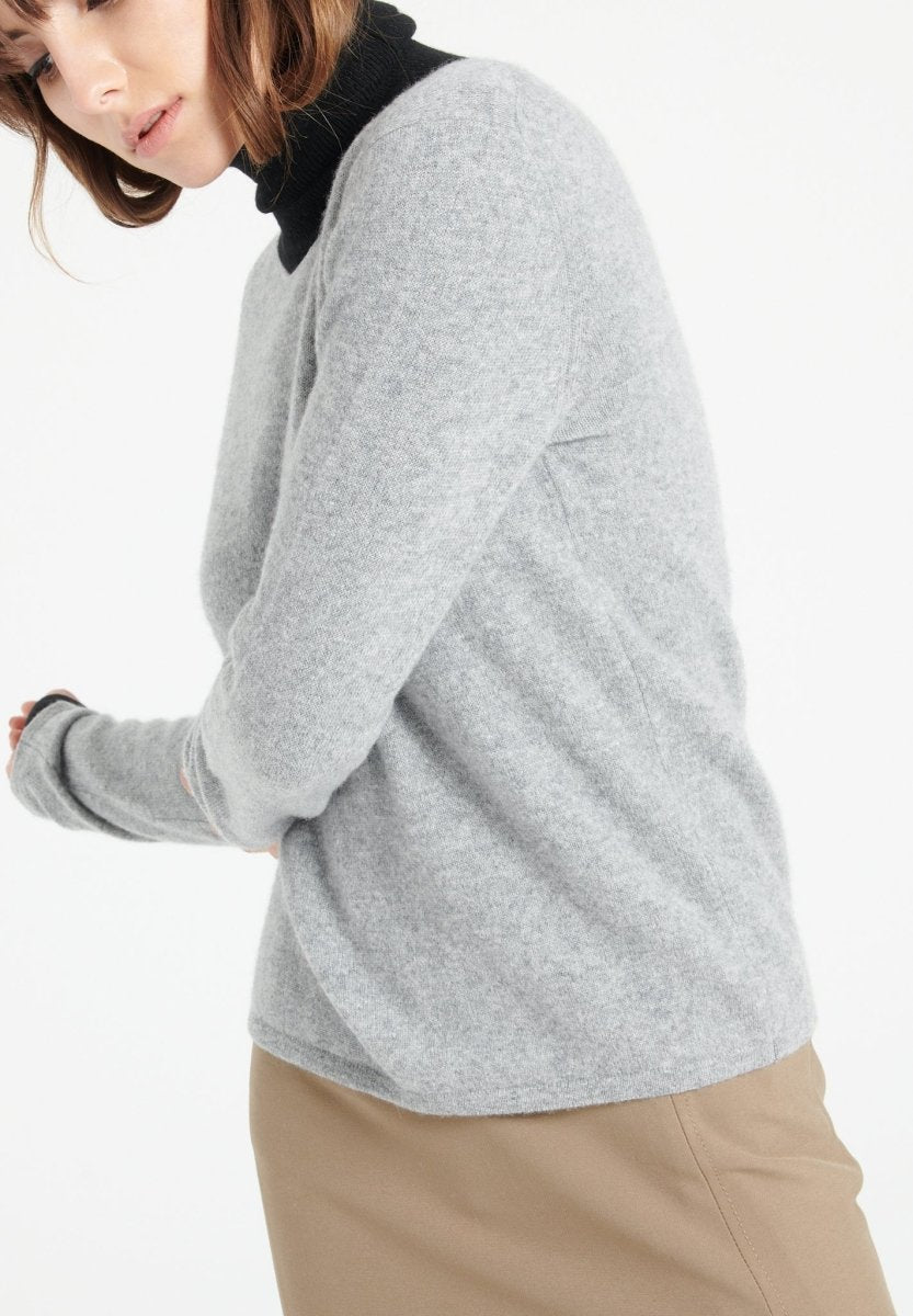 Pulls LILLY 1 femme gris Studio Cashmere8 Pulls LILLY 1 femme gris Gris clair