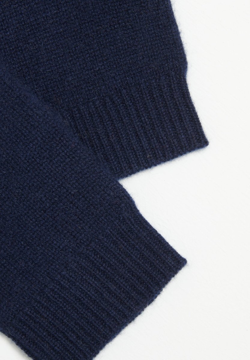 Gants UNI 4 femme bleu Studio Cashmere8 Gants UNI 4 femme bleu Bleu marine