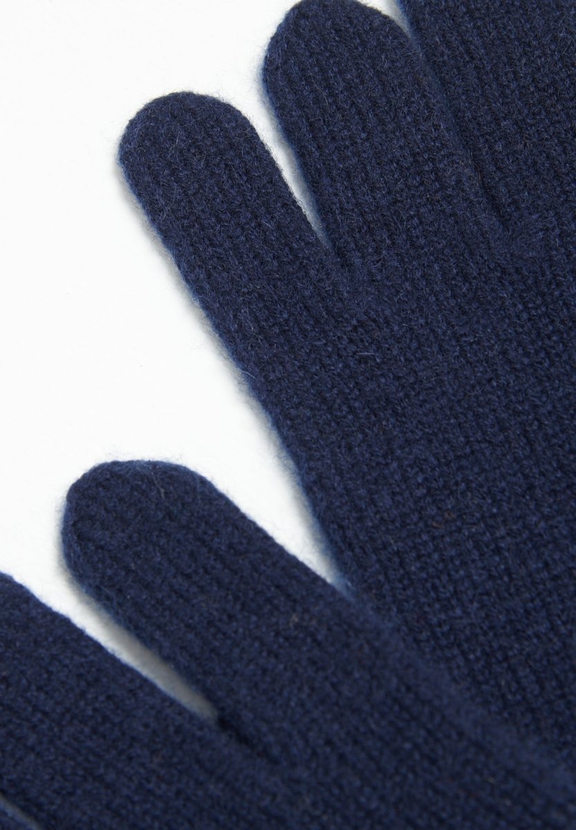 Gants UNI 4 femme bleu Studio Cashmere8 Gants UNI 4 femme bleu Bleu marine