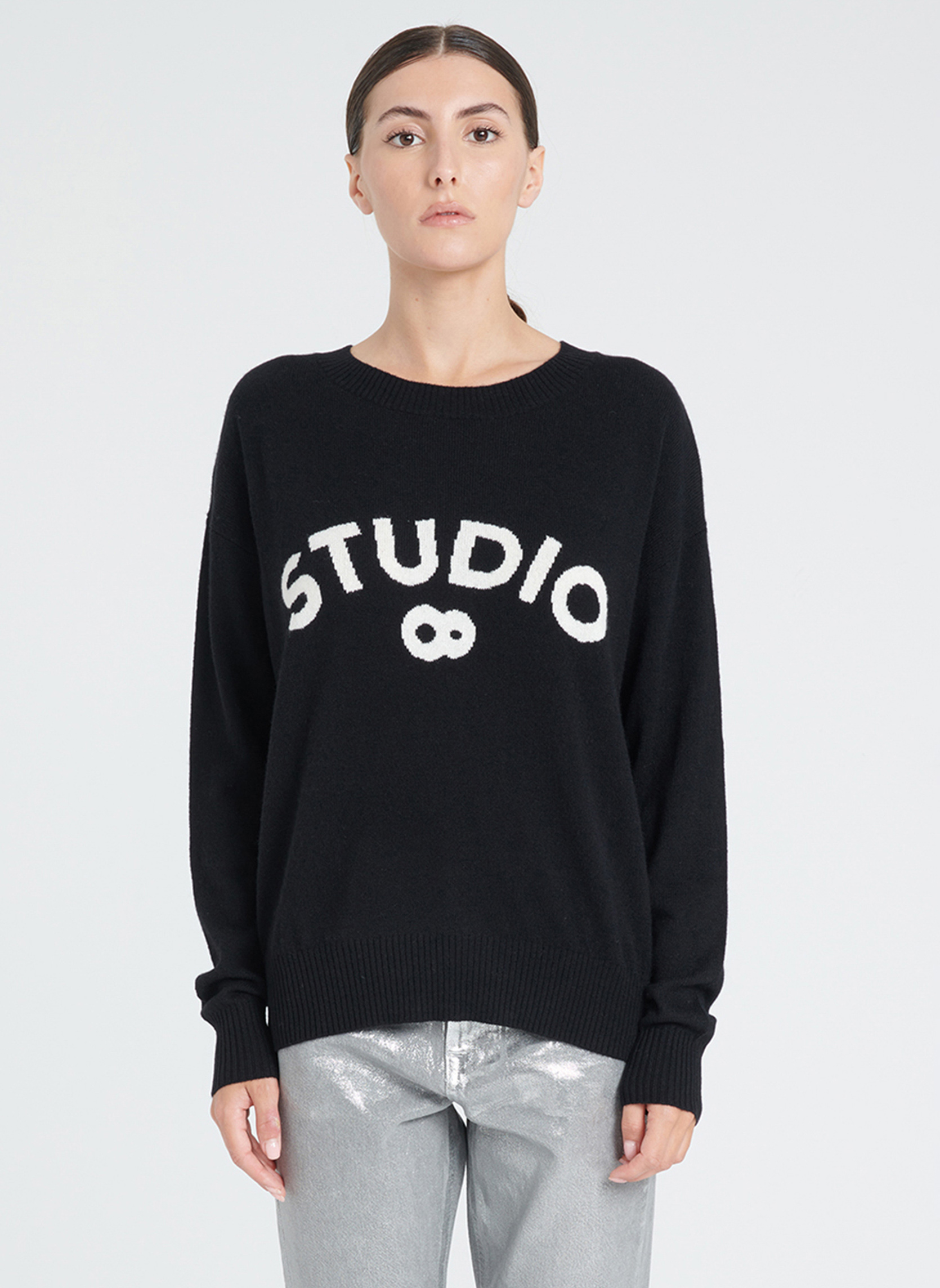 Pulls ZAYA 4 femme noir Studio Cashmere8 Pulls ZAYA 4 femme noir Noir