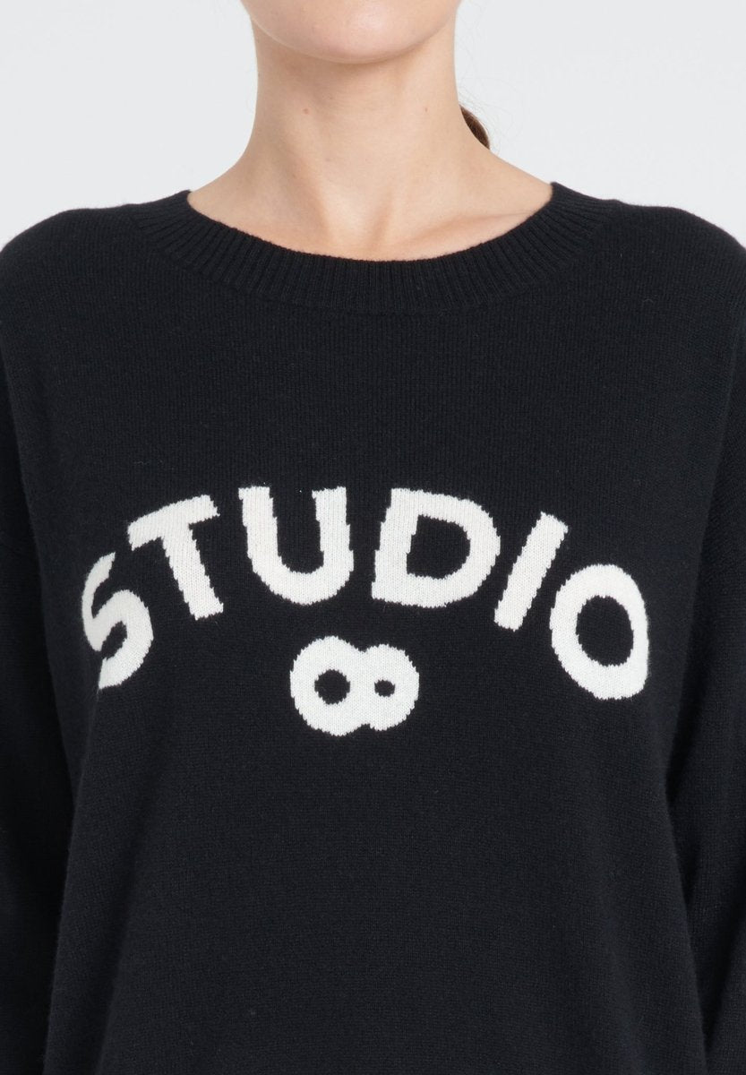 Pulls ZAYA 4 femme noir Studio Cashmere8 Pulls ZAYA 4 femme noir Noir