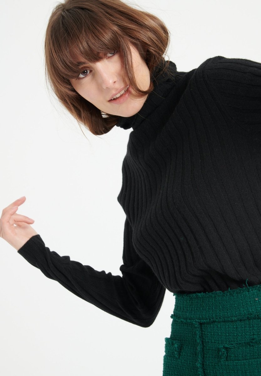 Pulls LILLY 15 femme noir Studio Cashmere8 Pulls LILLY 15 femme noir Noir