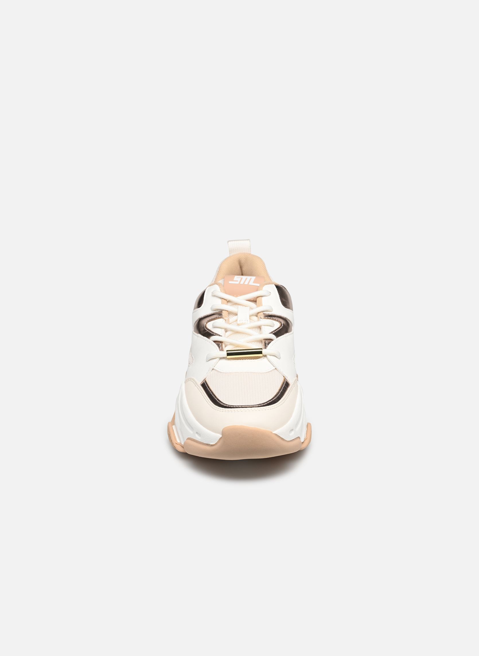 Baskets Progressive femme blanc Steve Madden Baskets Progressive femme blanc Cream Rose Gld