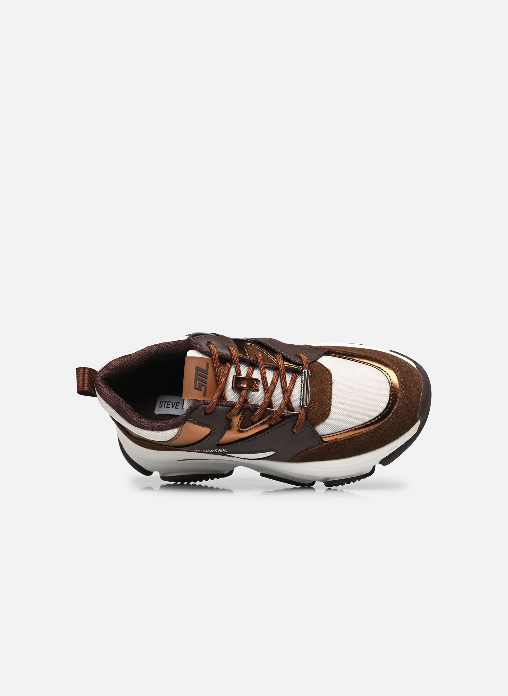 Baskets Progressive femme marron Steve Madden Baskets Progressive femme marron BRONZE MUL