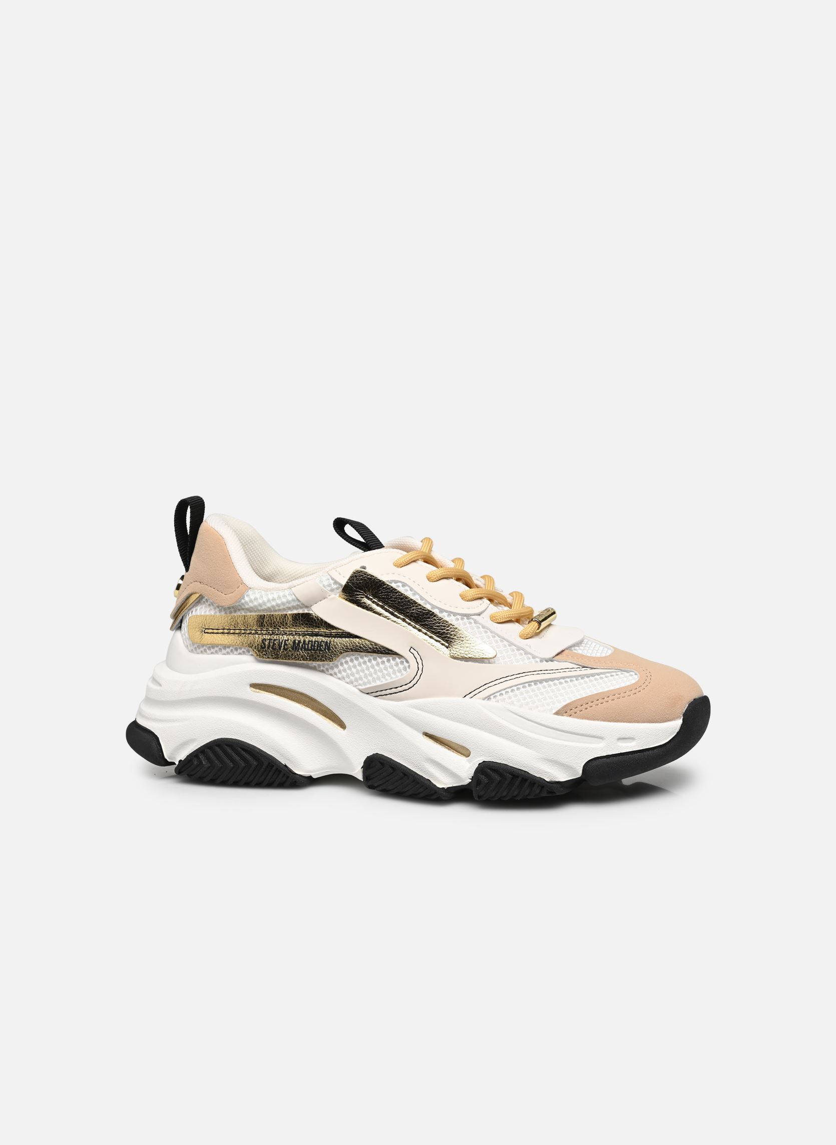Baskets Possession-E femme multicolore Steve Madden Baskets Possession-E femme multicolore WHT/TAN