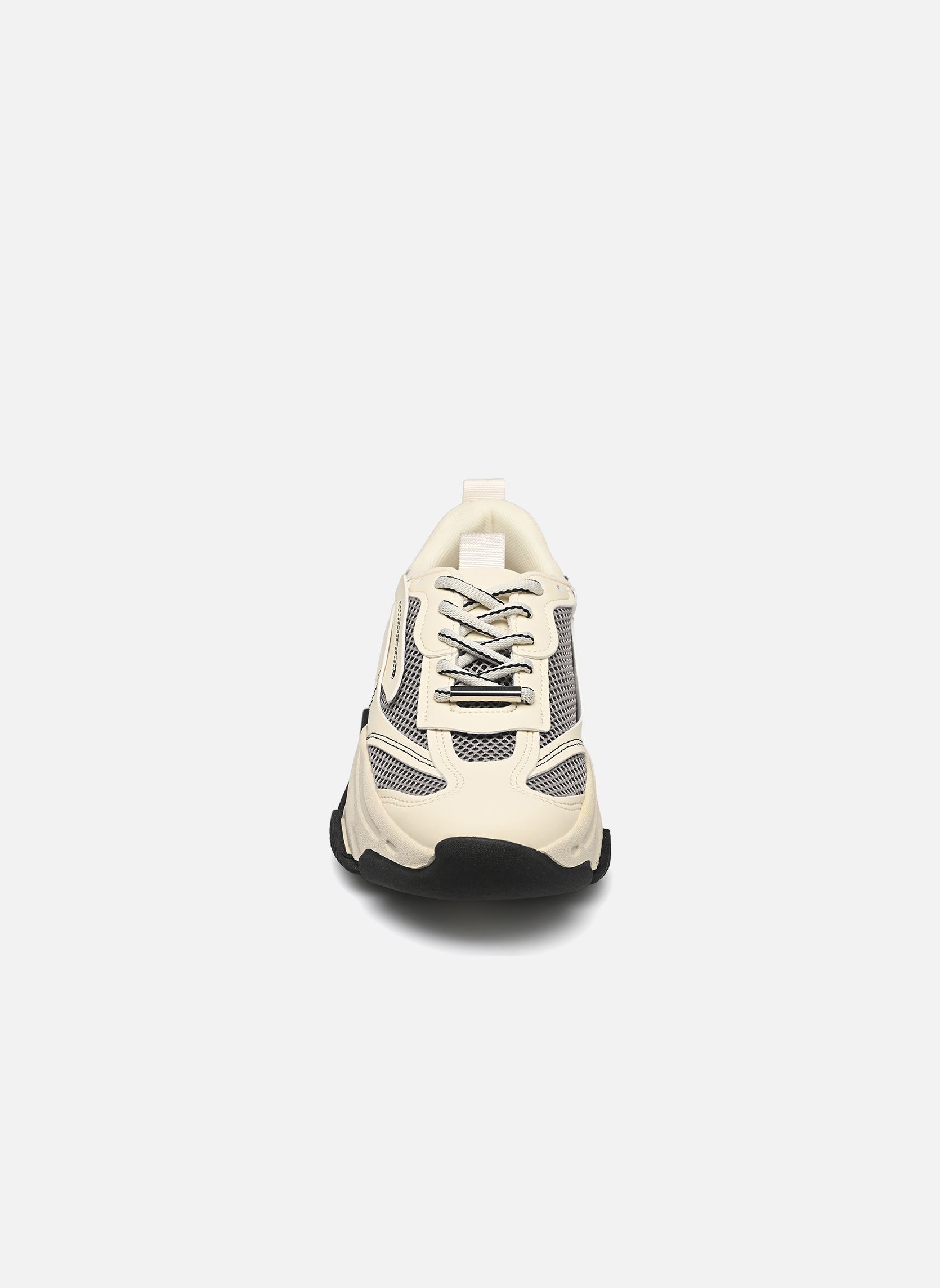 Baskets Possession-E femme beige Steve Madden Baskets Possession-E femme beige BLACK/BONE