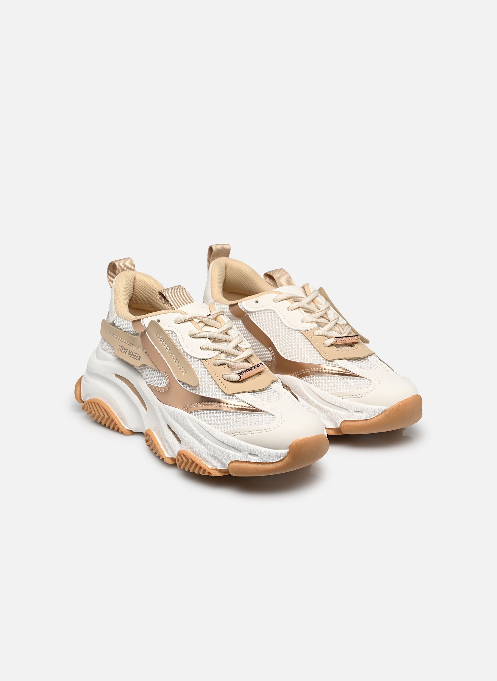 Baskets Possession-E femme multicolore Steve Madden Baskets Possession-E femme multicolore COCONUT MLK/BRZ