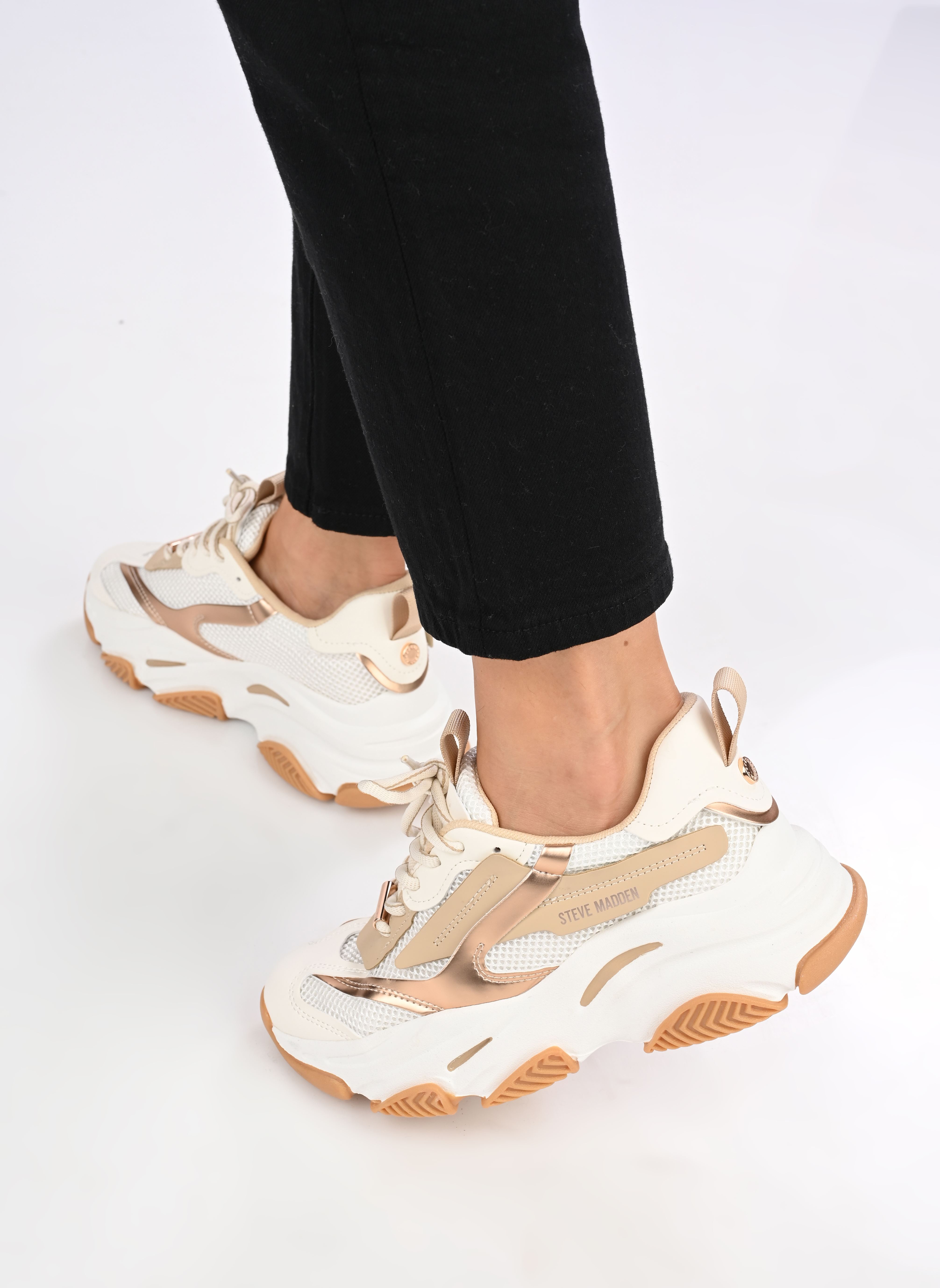 Baskets Possession-E femme multicolore Steve Madden Baskets Possession-E femme multicolore COCONUT MLK/BRZ