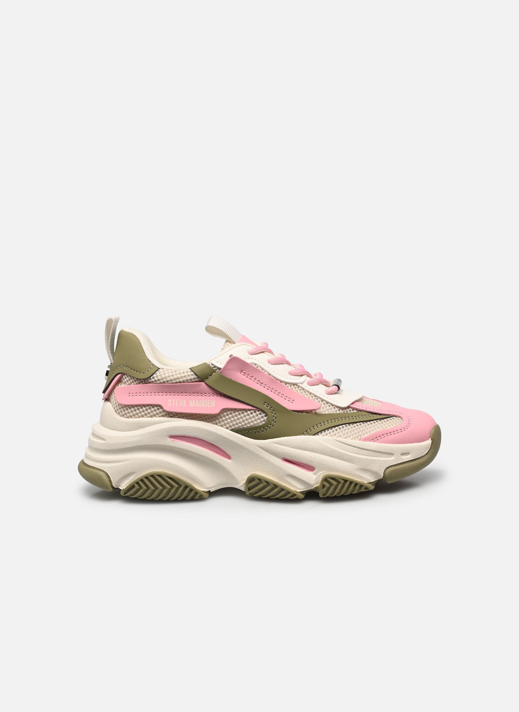 Baskets Possession-E femme multicolore Steve Madden Baskets Possession-E femme multicolore GREEN FOREST / PINK