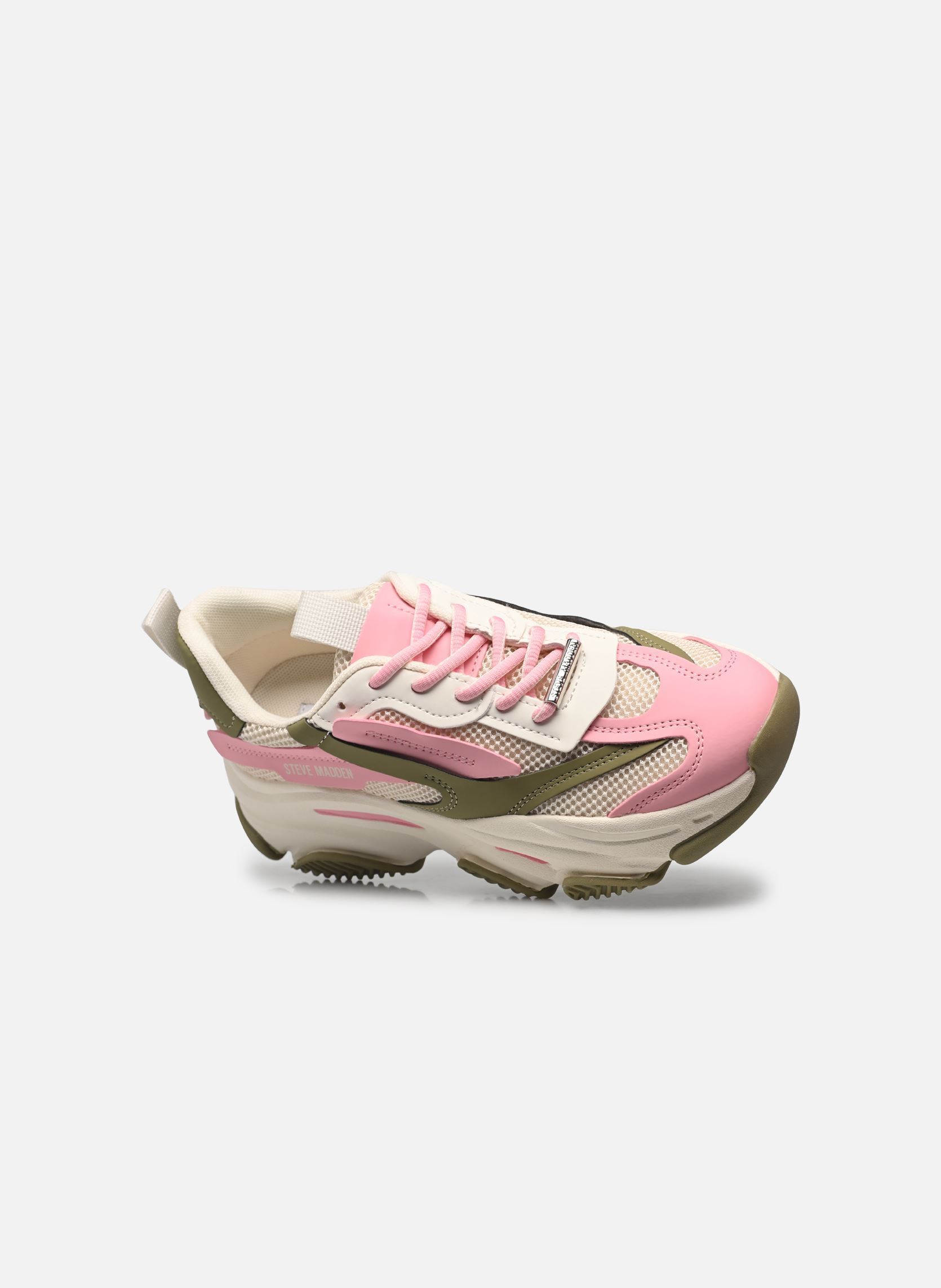 Baskets Possession-E femme multicolore Steve Madden Baskets Possession-E femme multicolore GREEN FOREST / PINK
